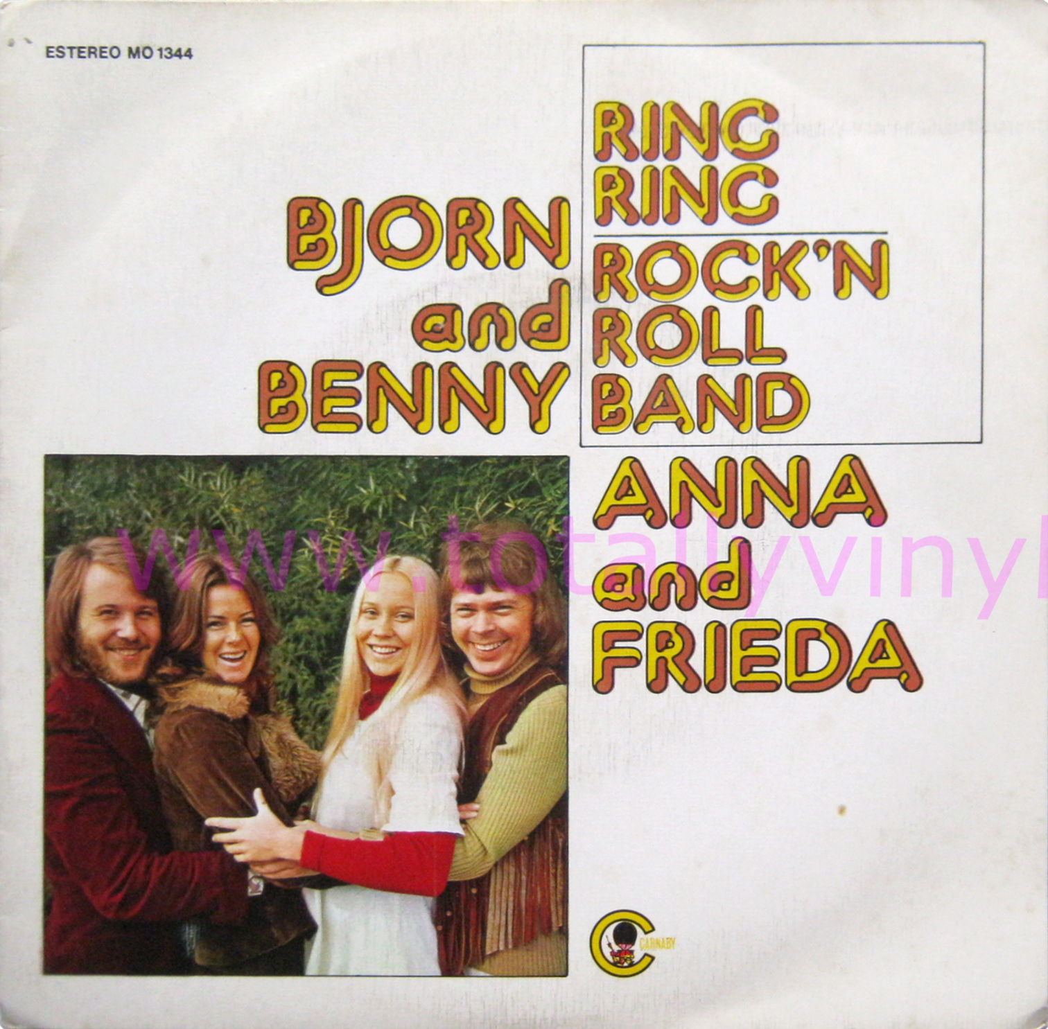 ABBA – Ring Ring album era (1972–1973) - Fonts In Use