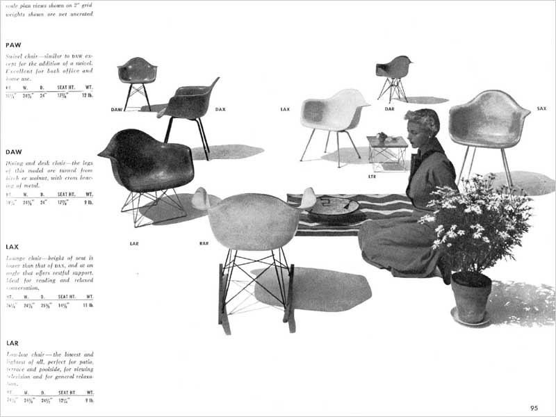 Herman Miller 1952 Catalog - Fonts In Use