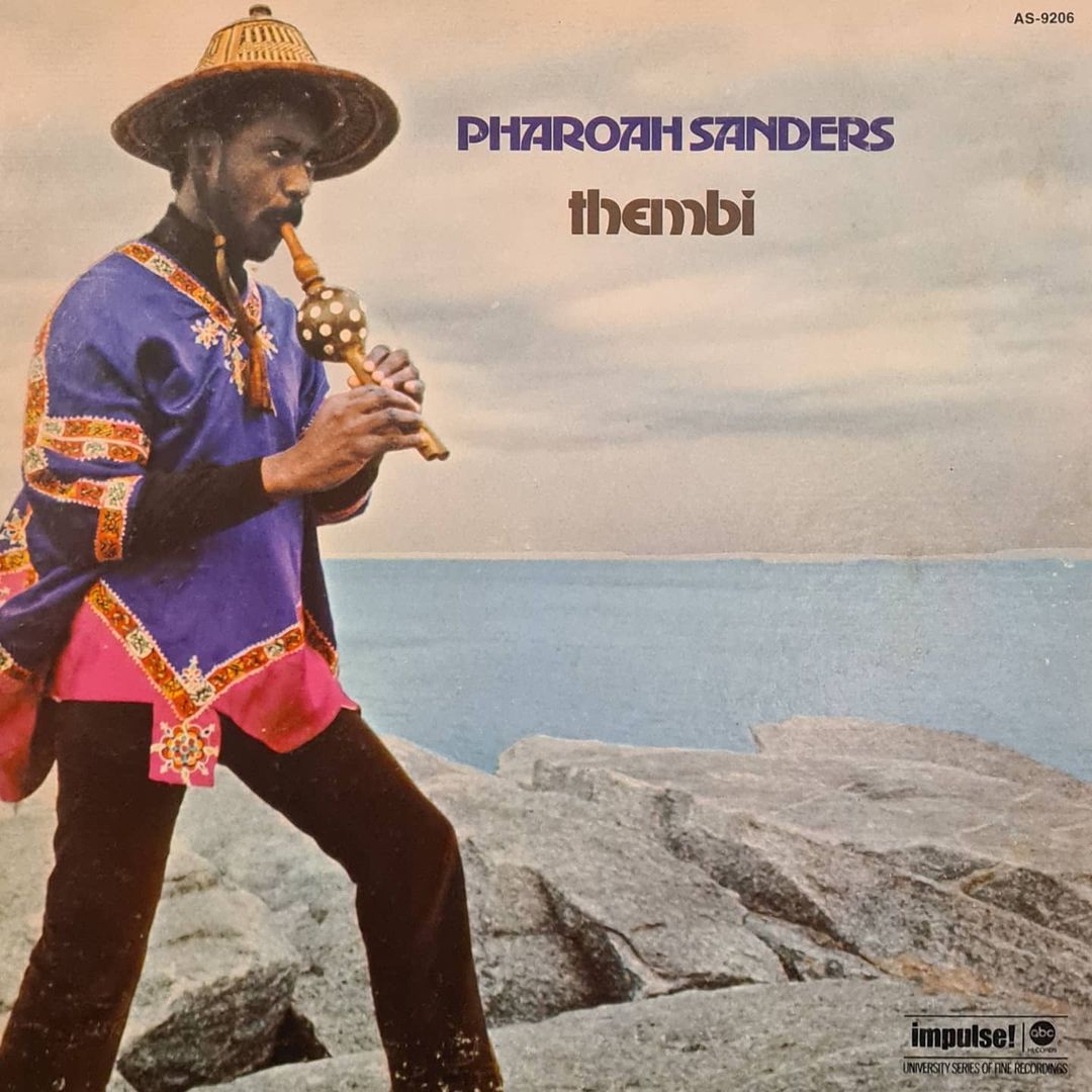 Pharoah Sanders – Thembi album art - Fonts In Use
