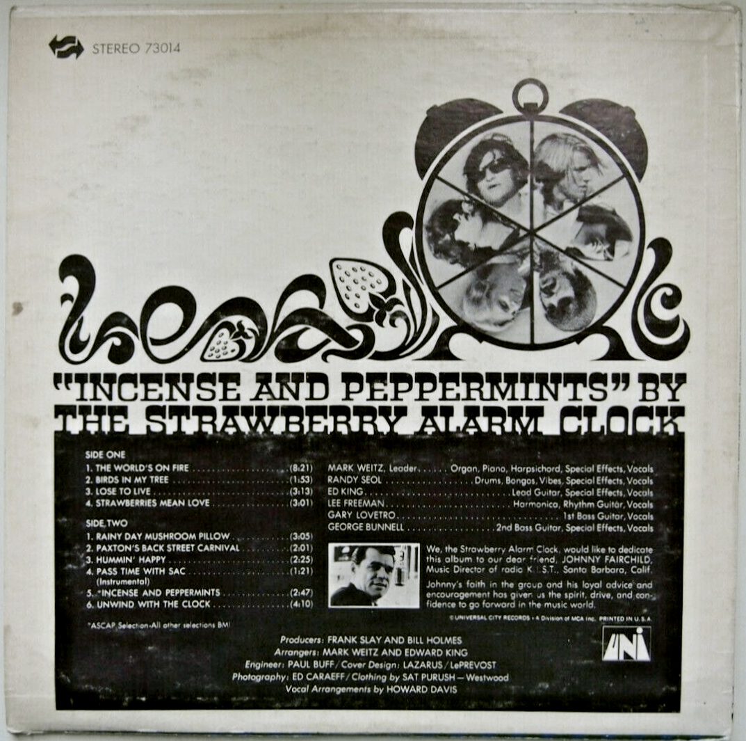 The Strawberry Alarm Clock – Incense and Peppermints album art