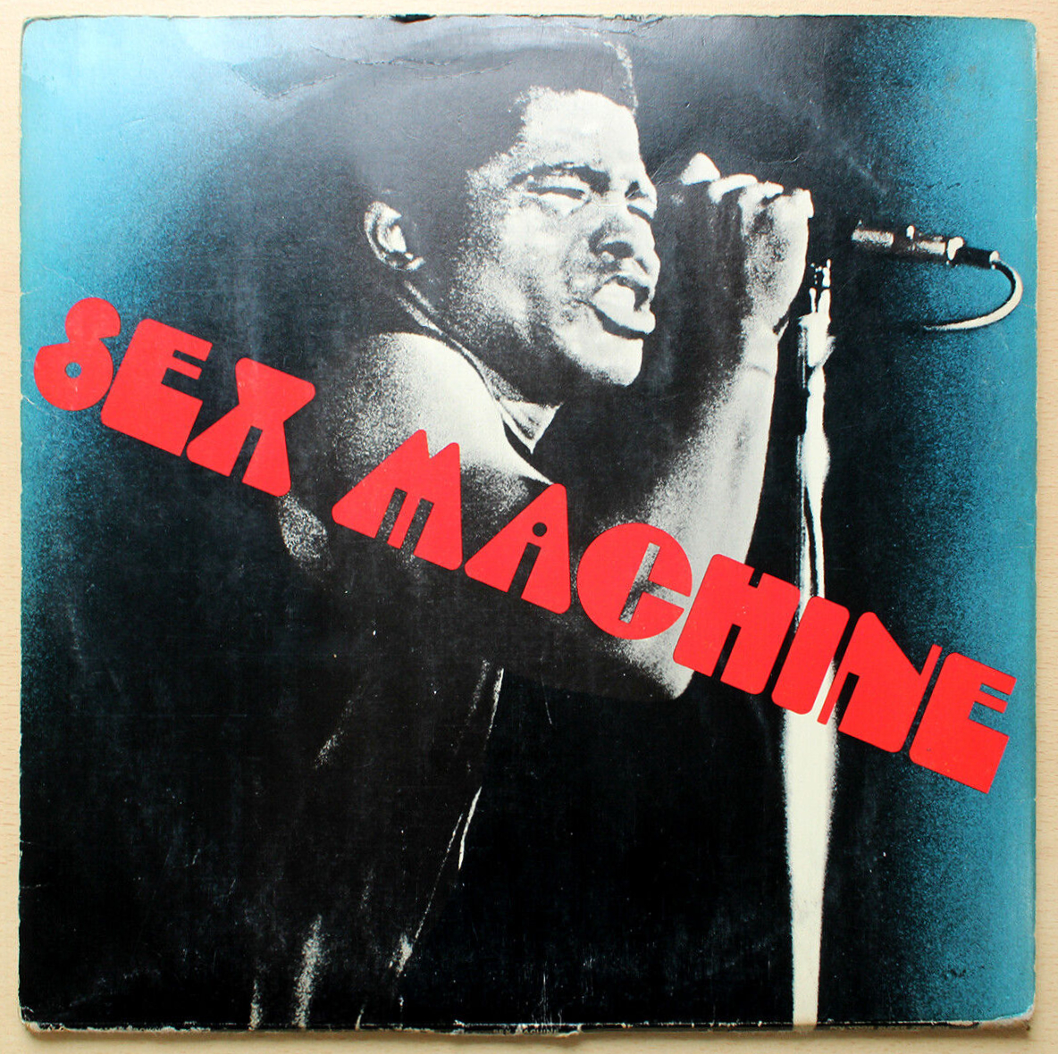 James Brown – Sex Machine album art - Fonts In Use