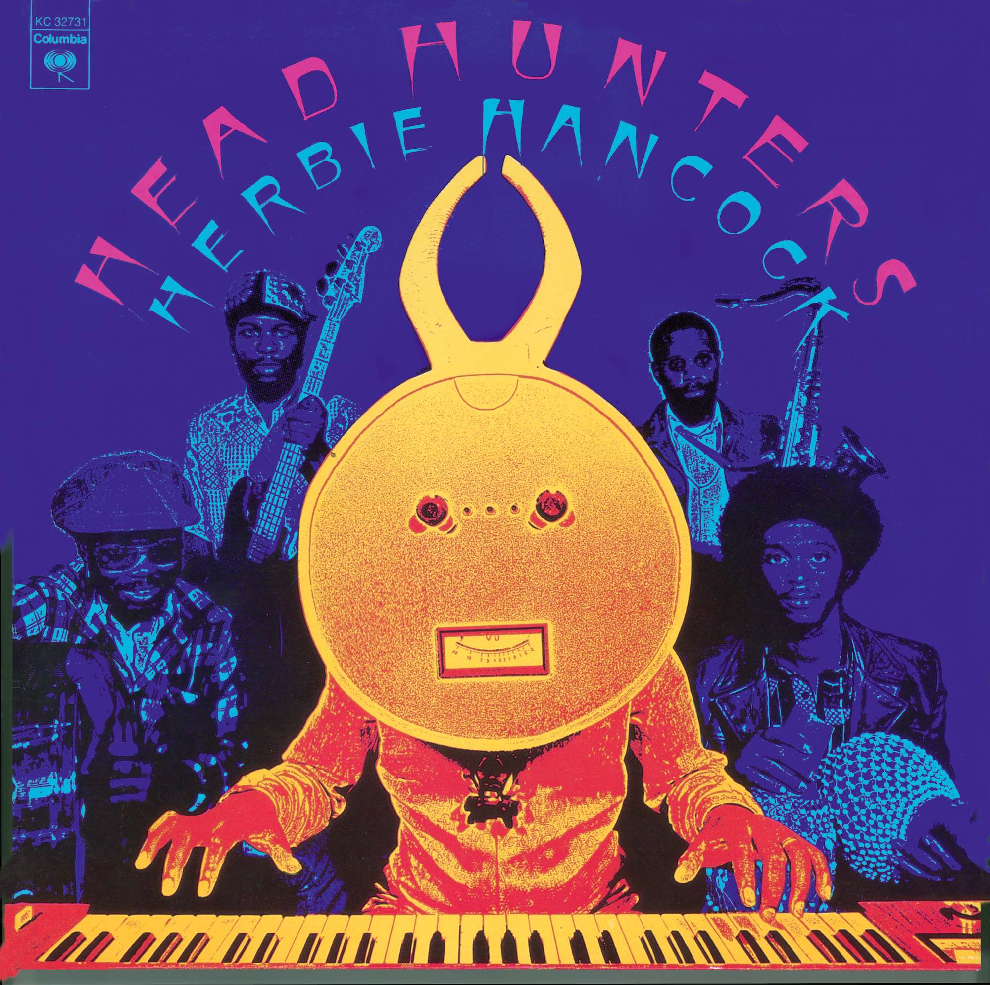 Herbie Hancock – Head Hunters album art - Fonts In Use