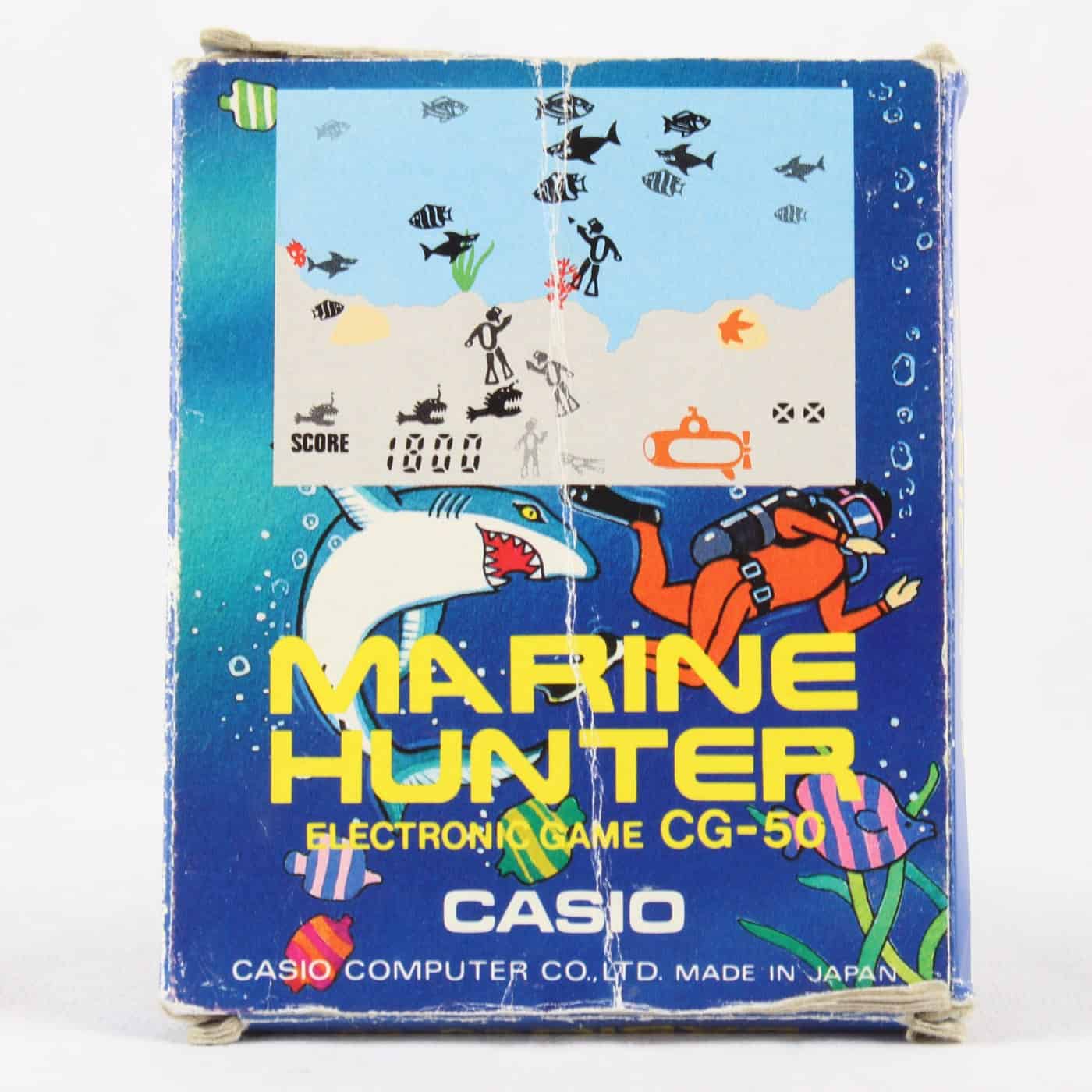 Marine Hunter electronic game - Fonts In Use