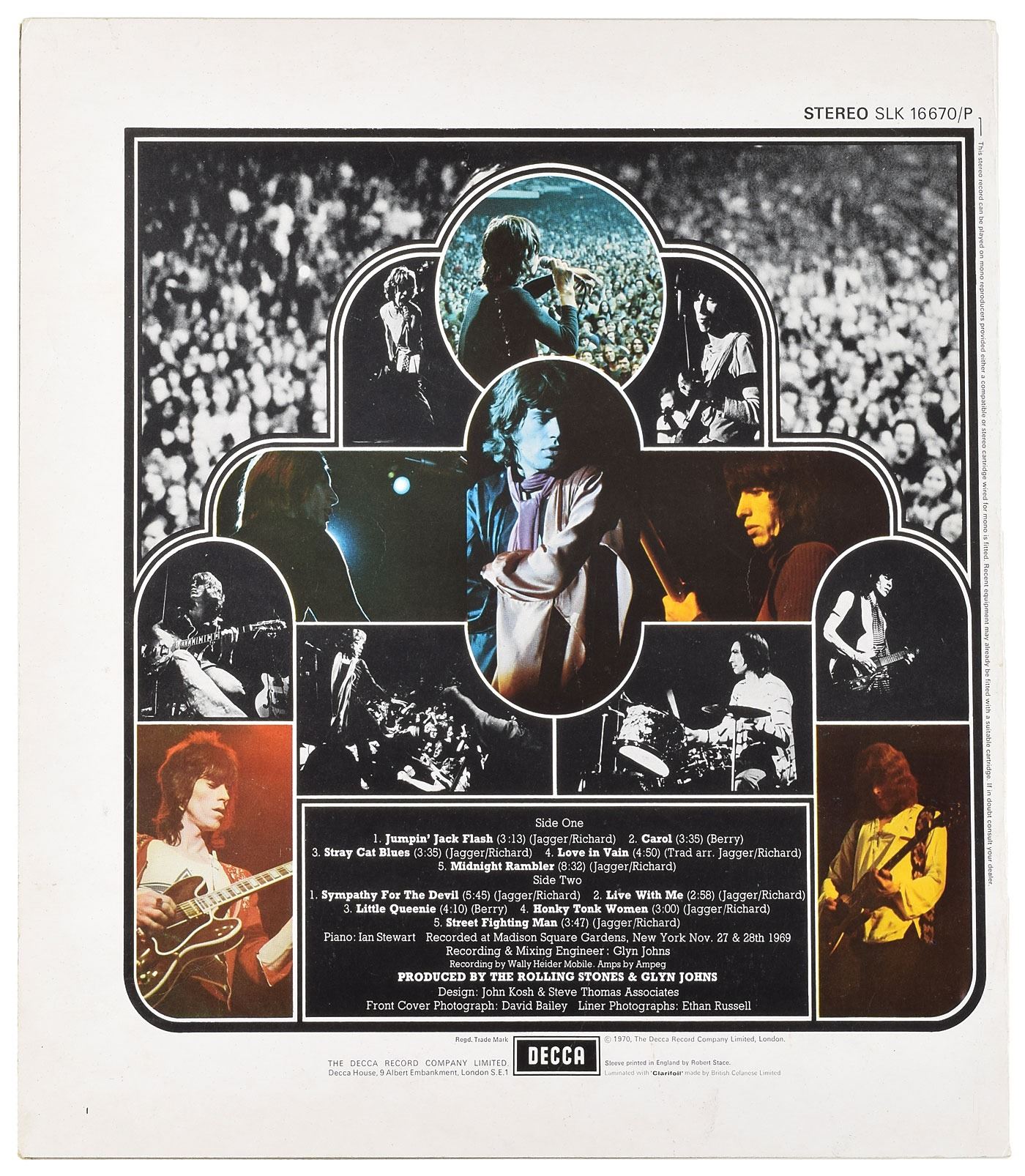 The Rolling Stones – Get Yer Ya-Ya's Out album art - Fonts