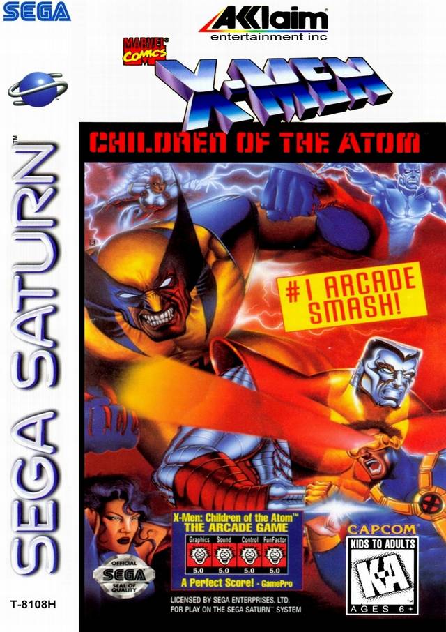 アーケード基盤 X-MAN CHIDREN OF THE ATOM X-Men Children of the Atom - Vintage Arcade Superstore