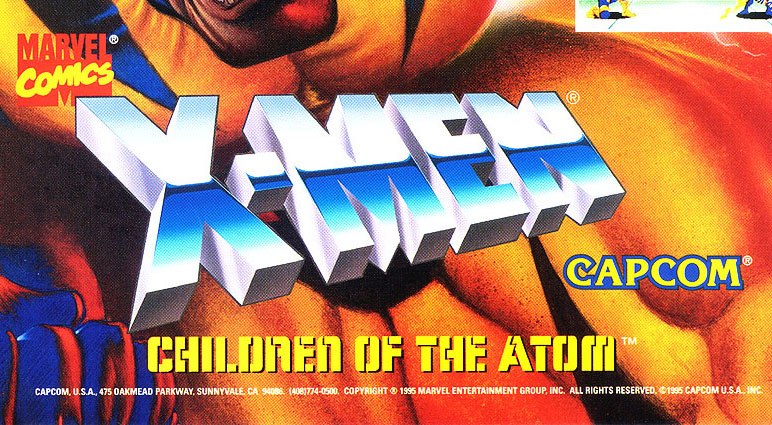 X-Men: Children of the Atom video game - Fonts In Use