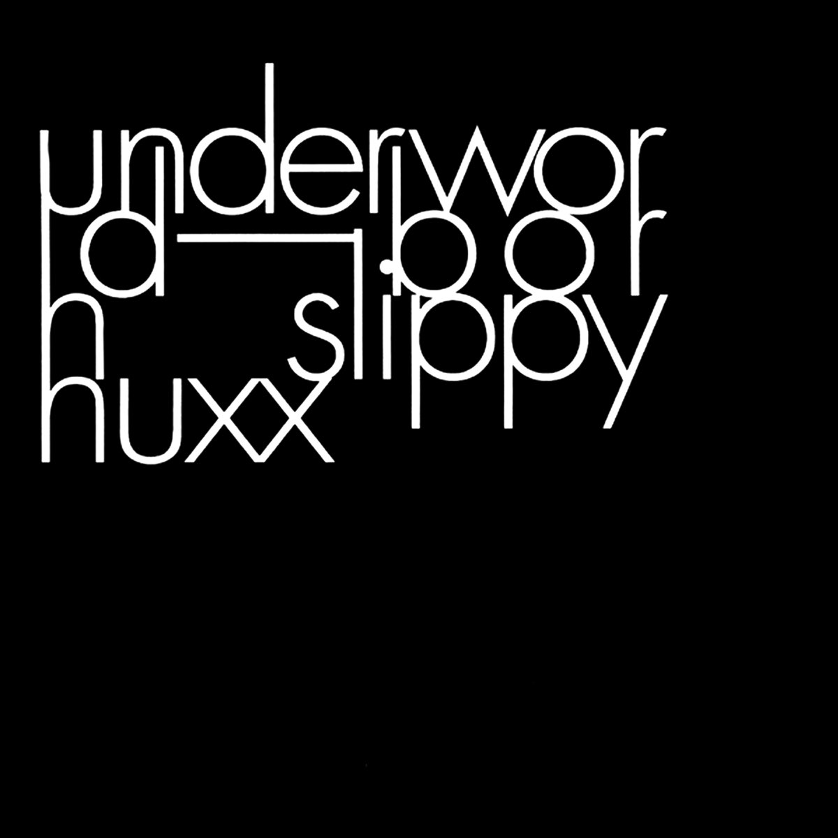 Underworld – “Born Slippy / Nuxx” (2003) single cover - Fonts In Use