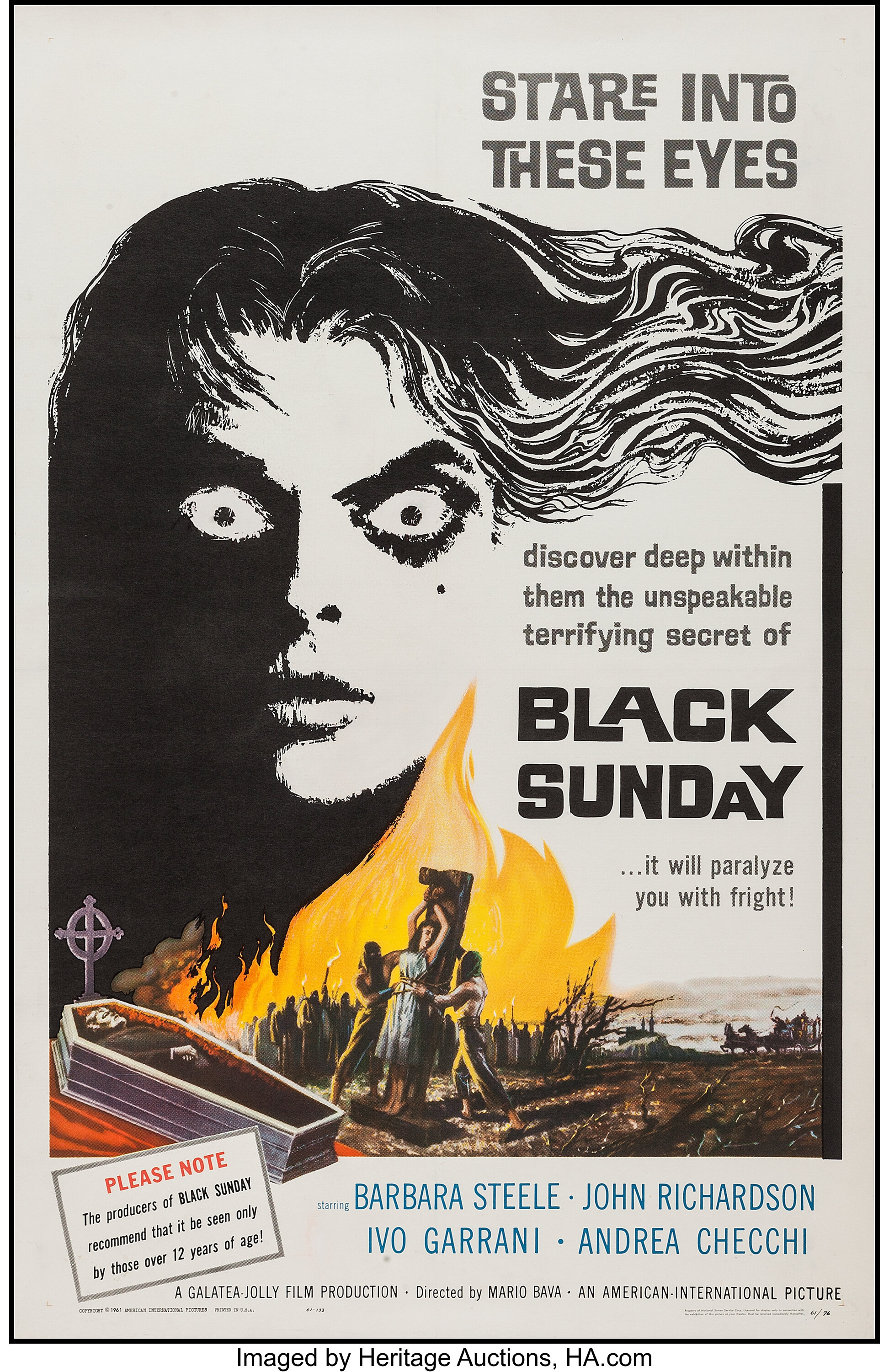 Black Sunday film posters - Fonts In Use