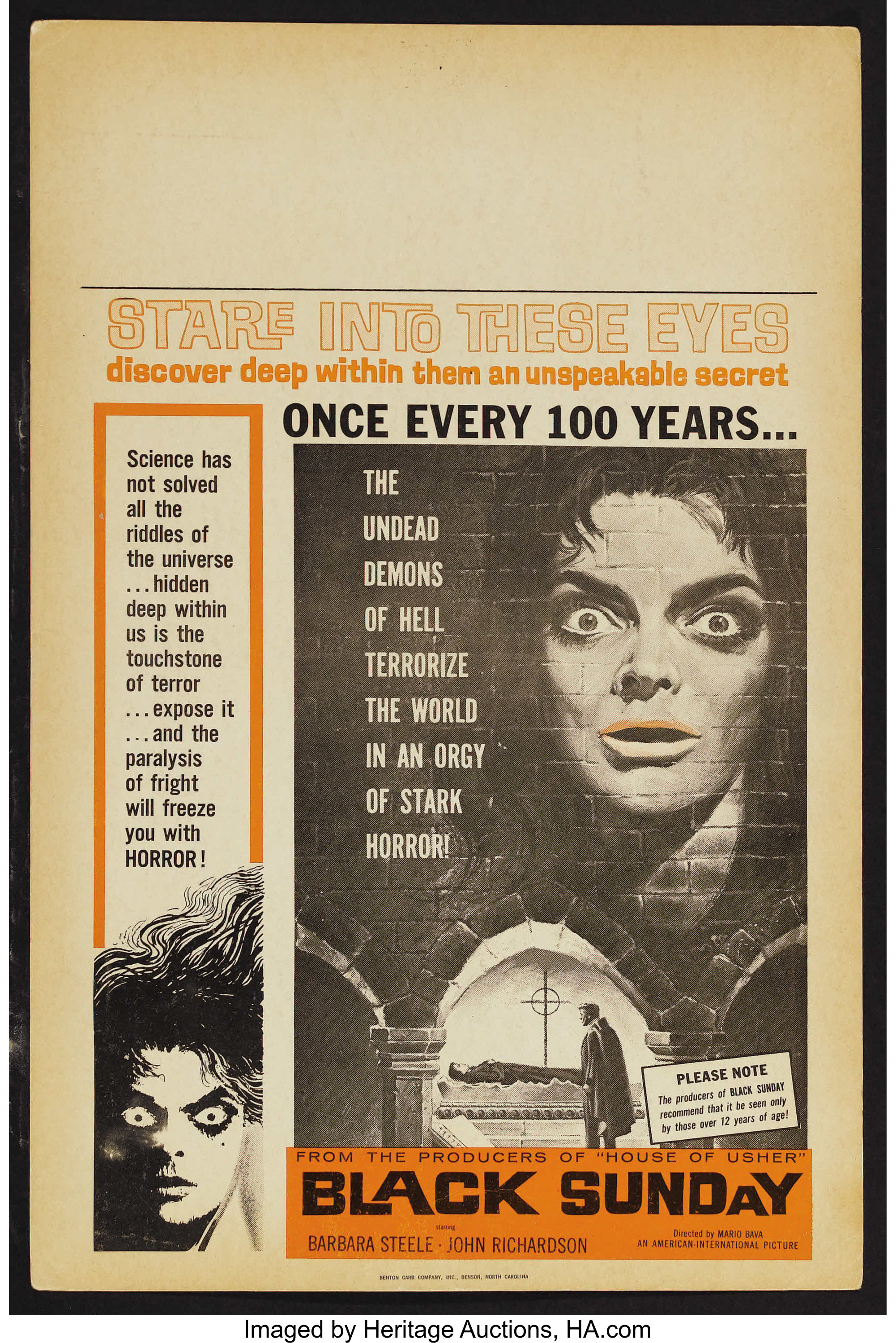 Black Sunday film posters - Fonts In Use
