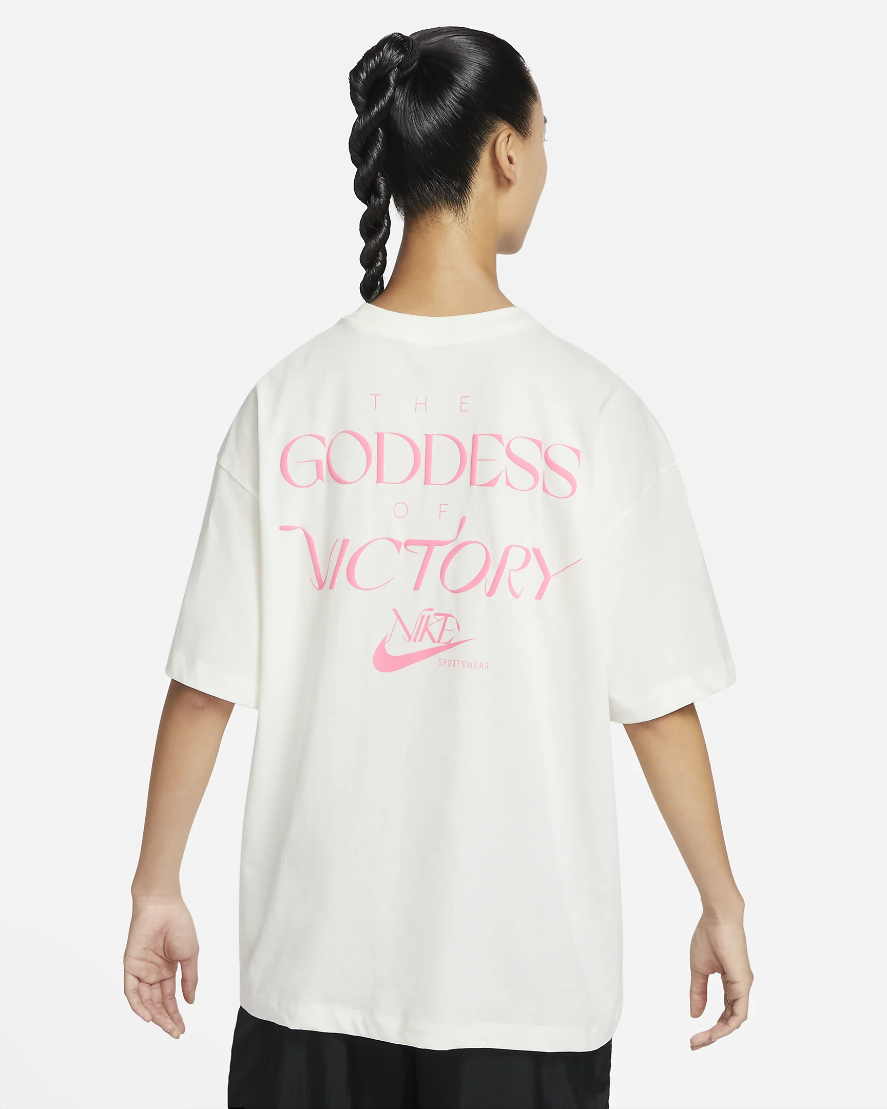A Elegantes SAPEur / Goddess of victory/Tシャツ/XL/コットン/WHT Nike “The Goddess of Victory” T-shirt - Fonts In Use
