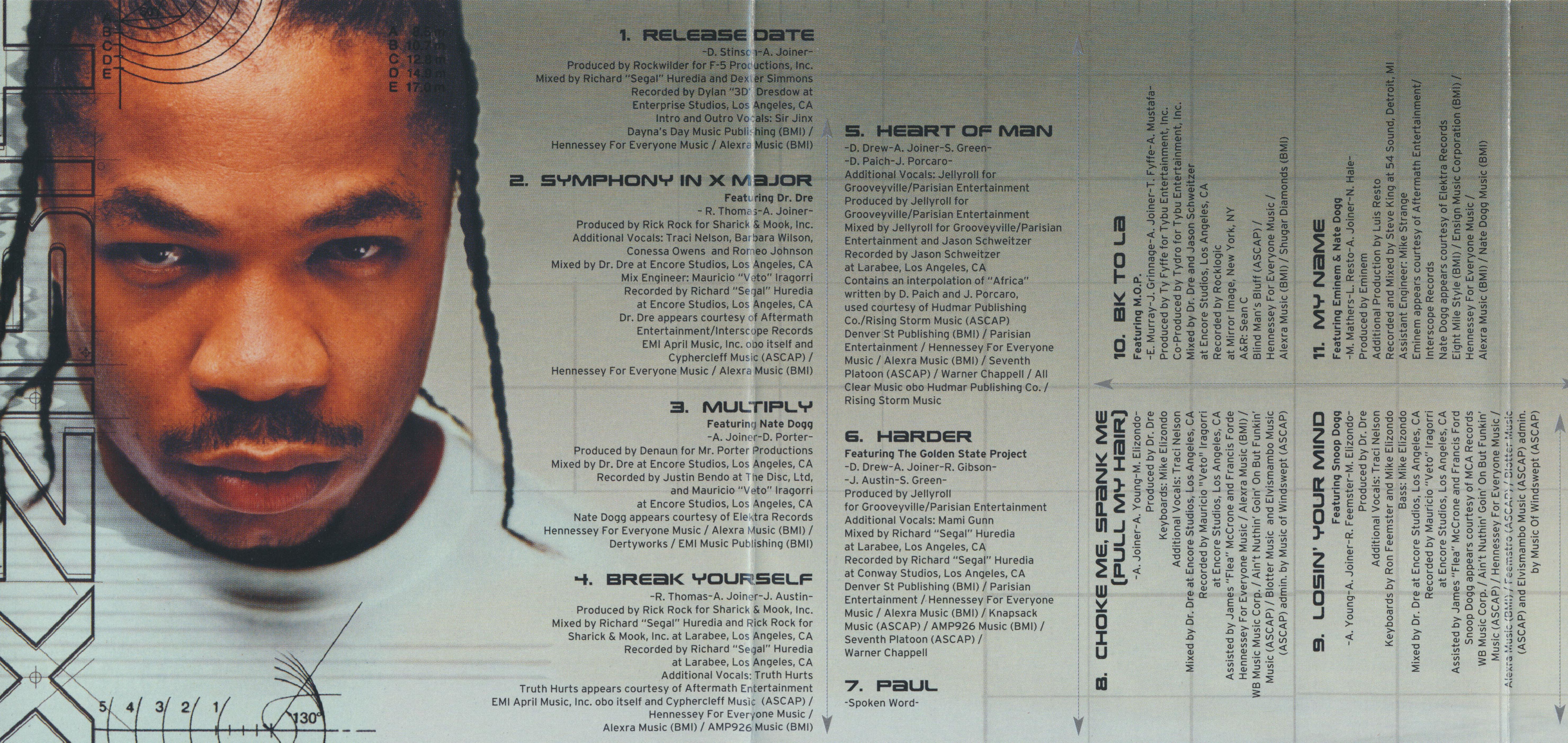 Xzibit – Man vs. Machine album art - Fonts In Use