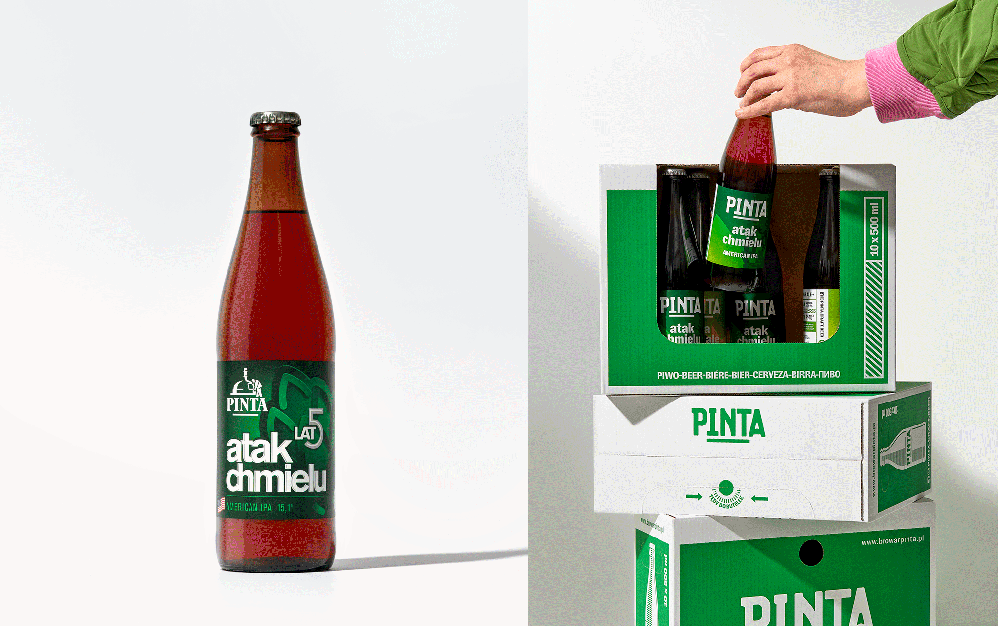 PINTA Brewery redesign - Fonts In Use