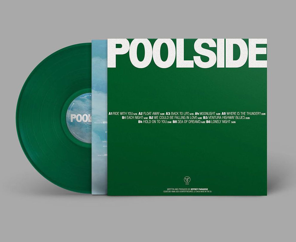 Poolside – Blame It All on Love album art, single covers