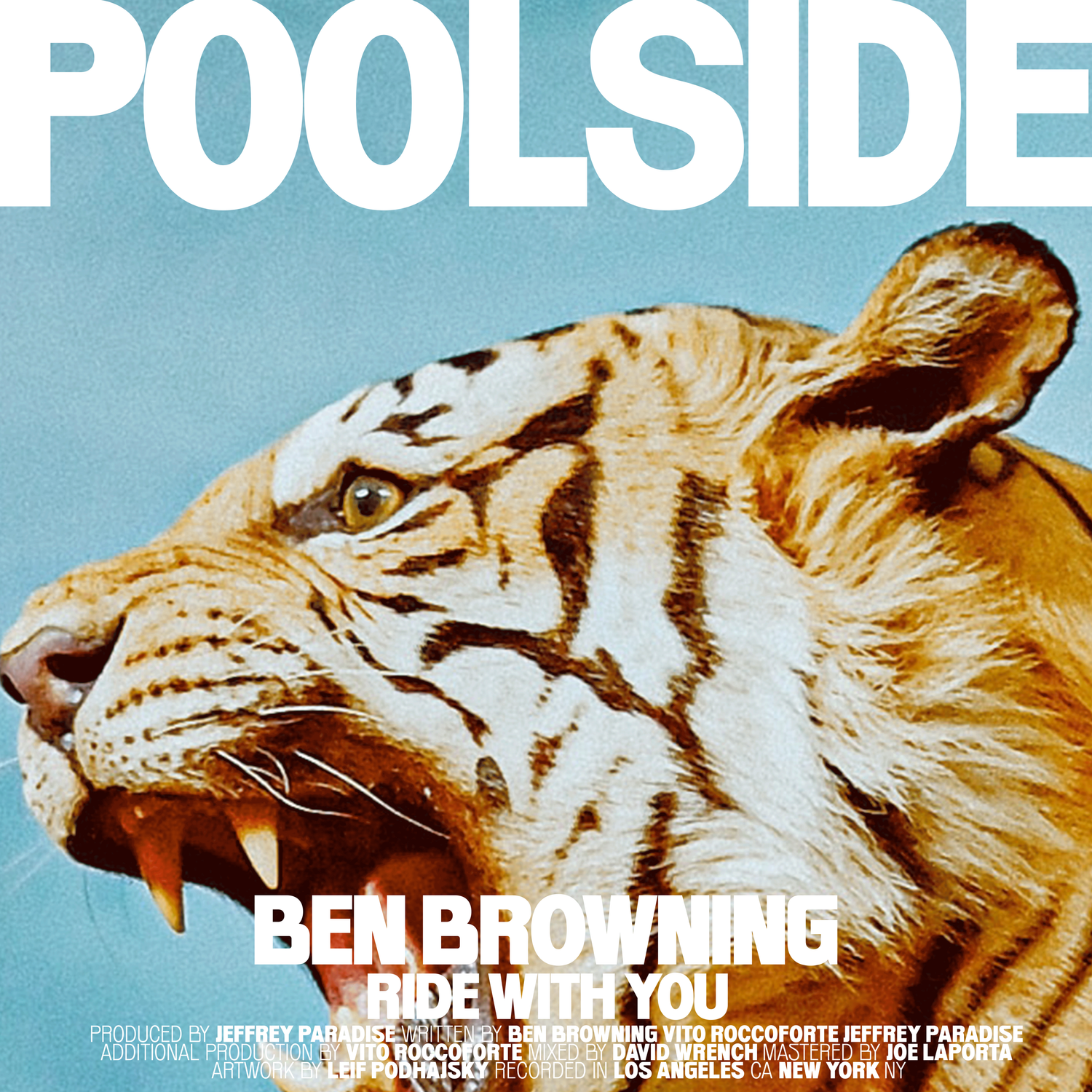 Poolside – Blame It All on Love album art, single covers
