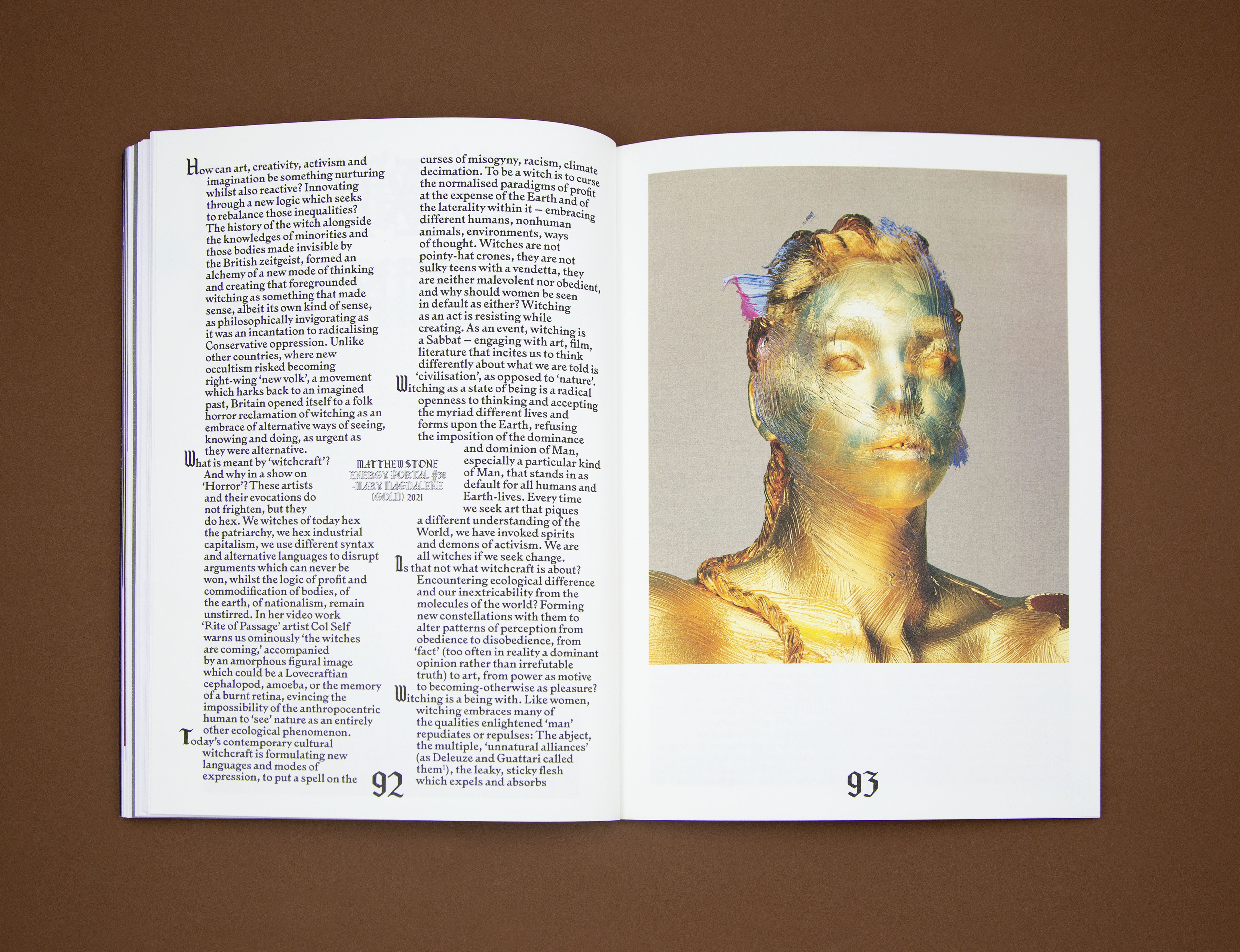 The Horror Show! catalogue - Fonts In Use