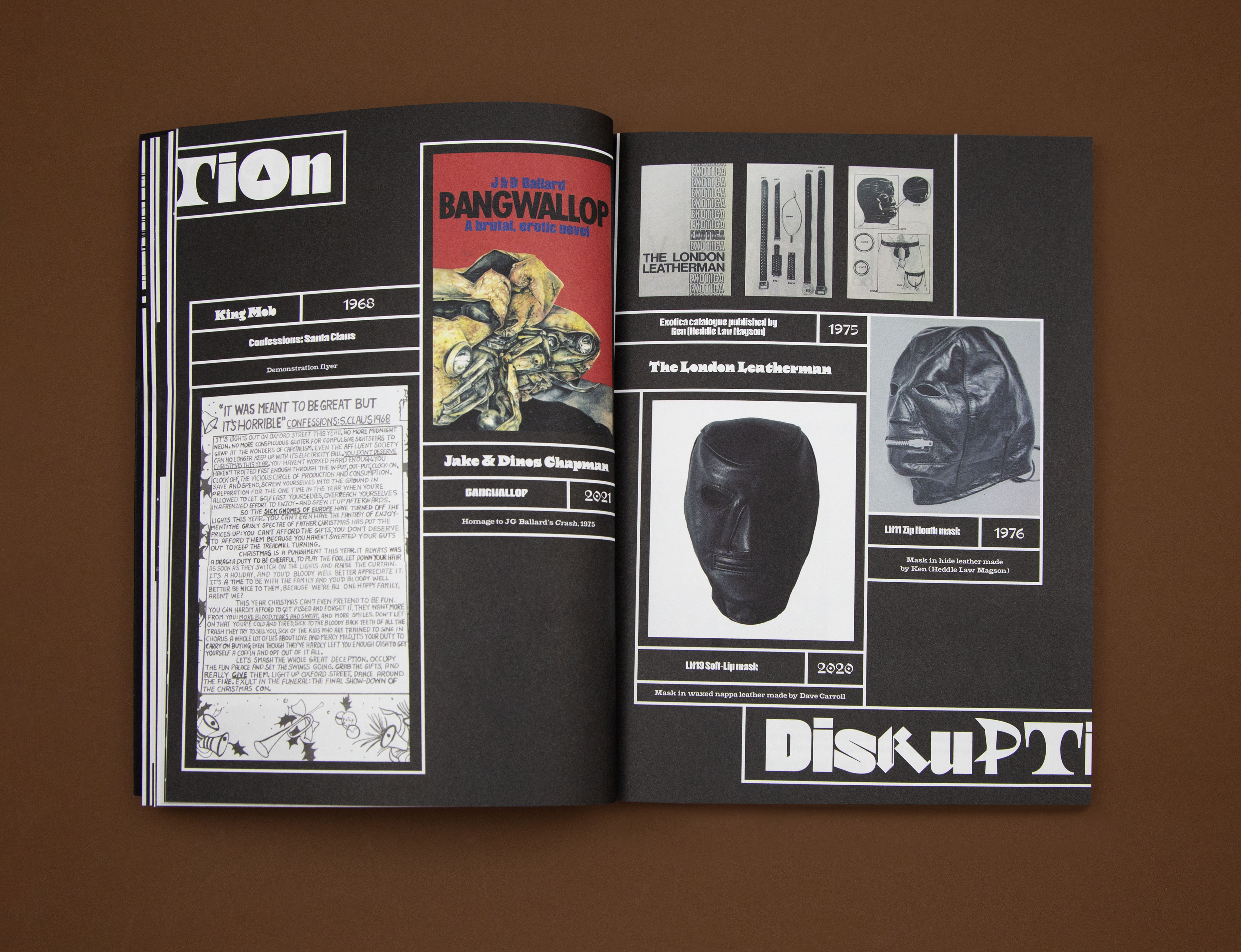 The Horror Show! catalogue - Fonts In Use