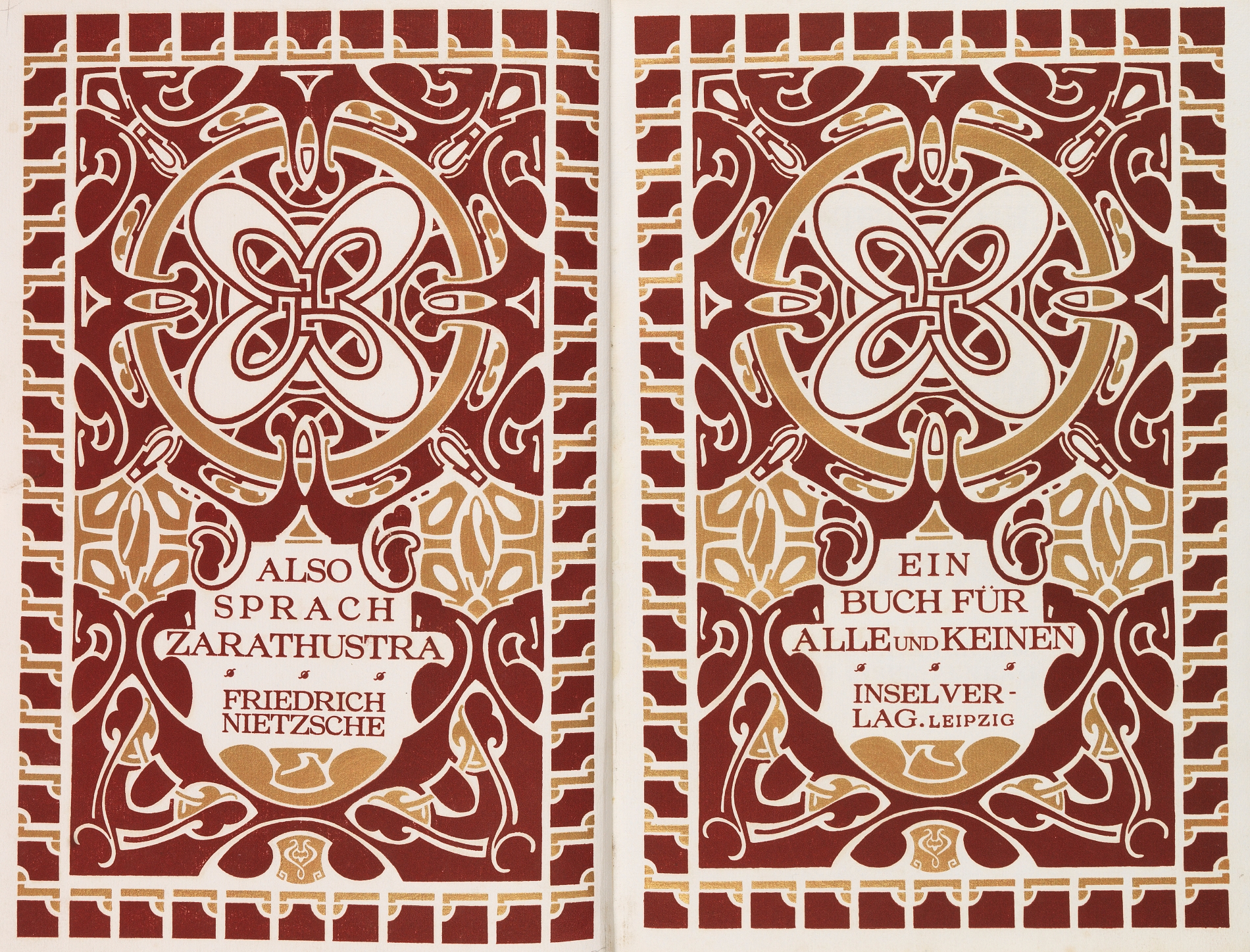 Also sprach Zarathustra by Friedrich Nietzsche, Insel Verlag