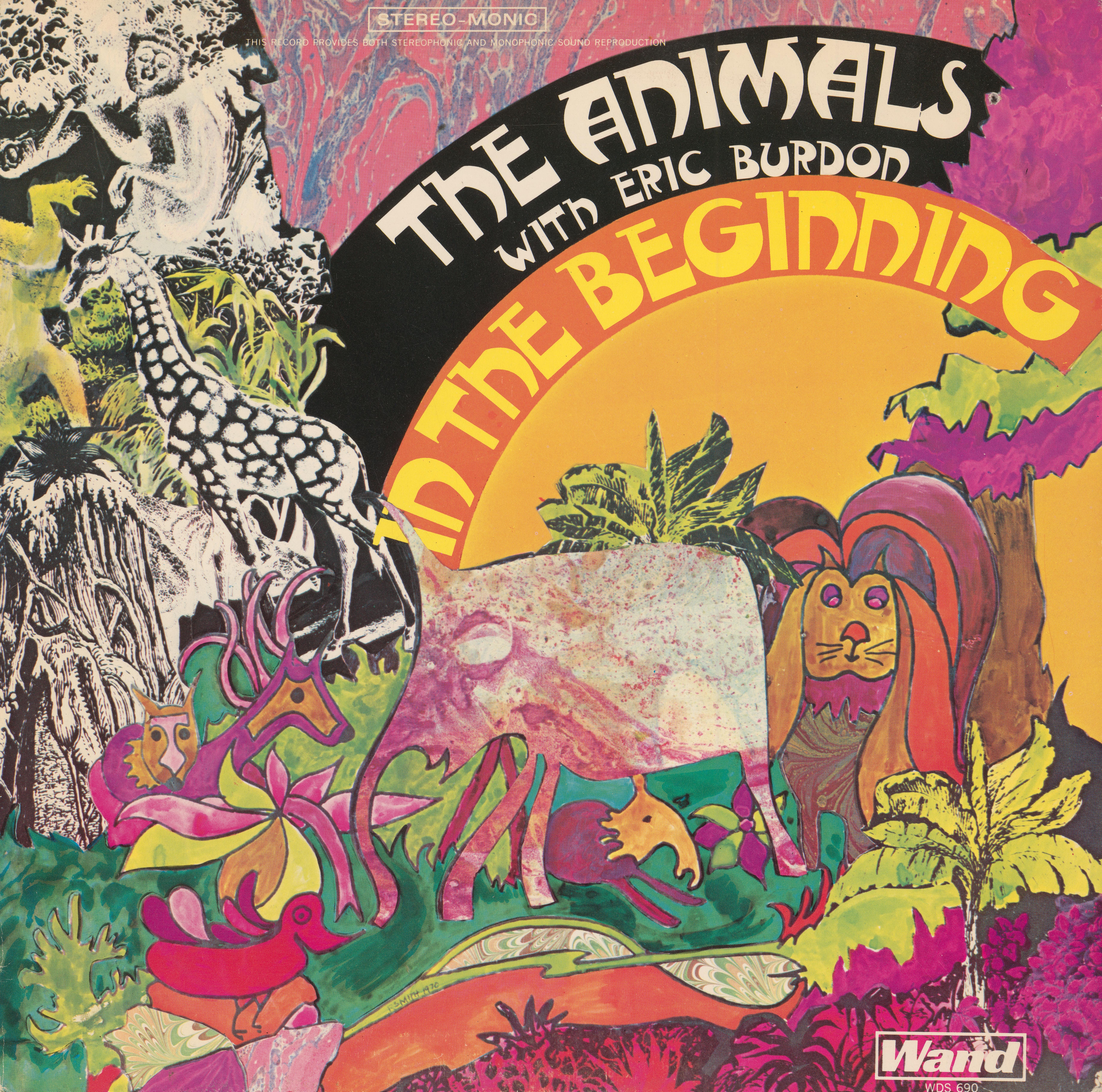 The Animals with Eric Burdon – In The Beginning album art - Fonts