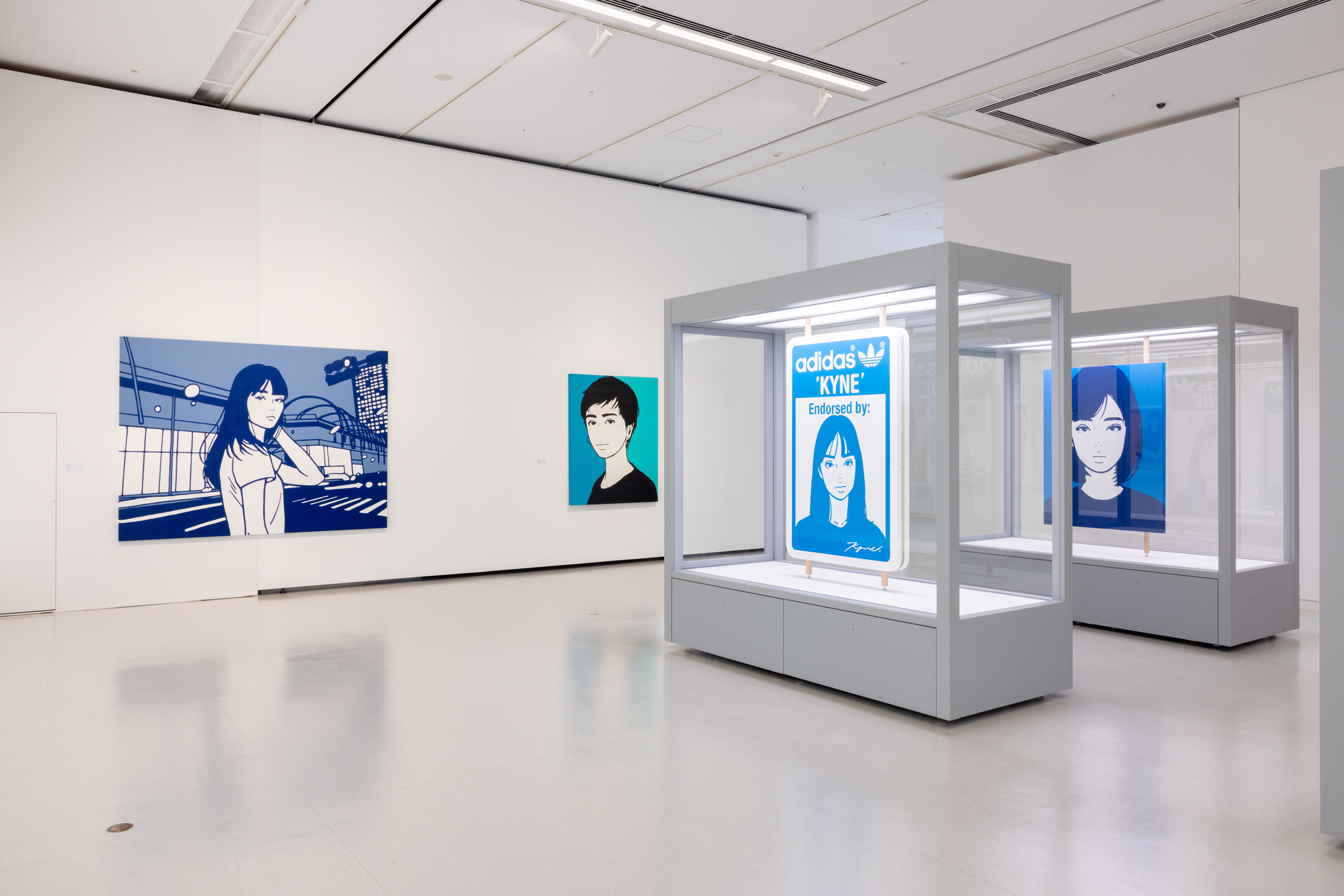 KYNE – Adaptation exhibition, poster, catalog - Fonts In Use