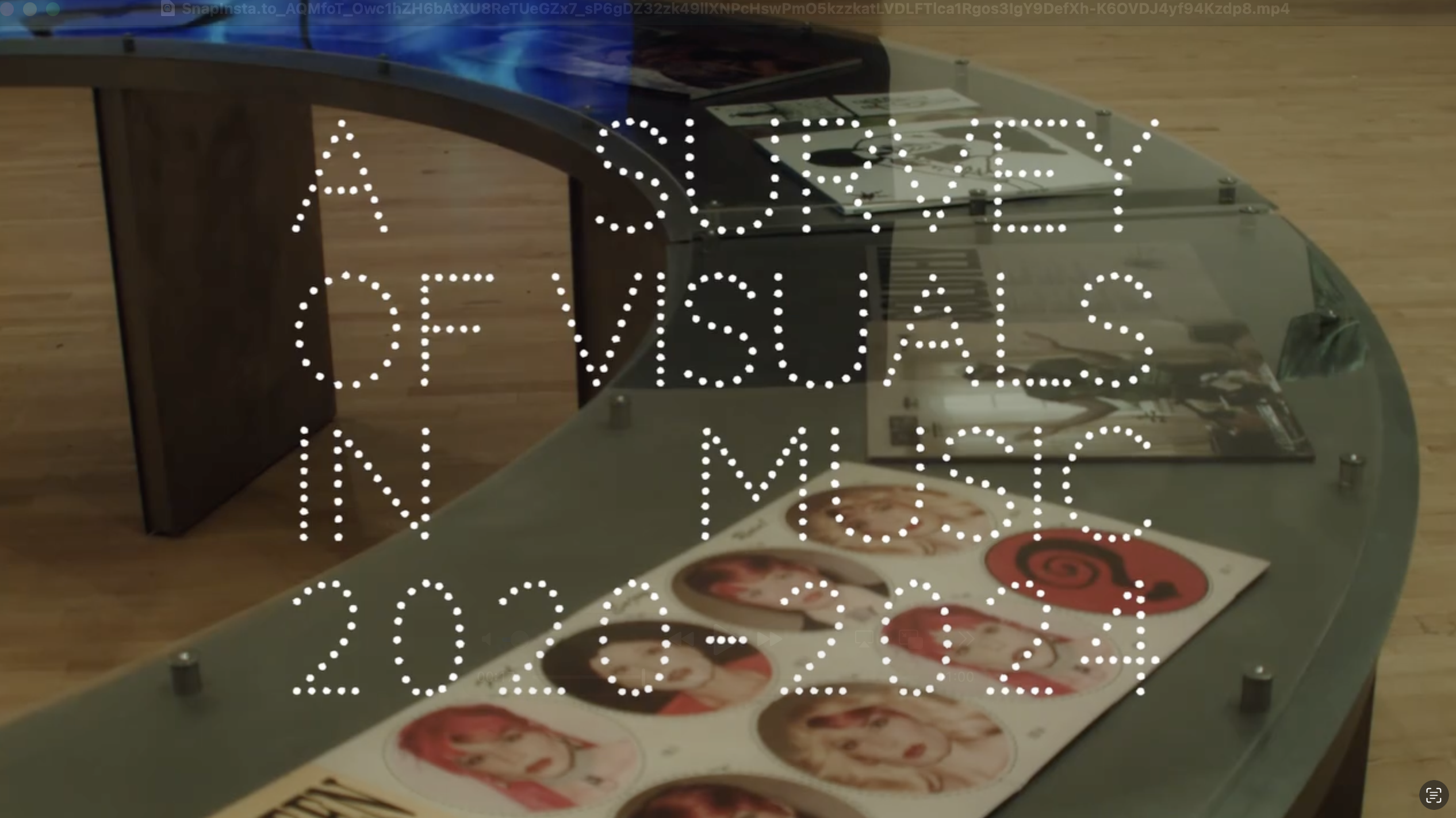 Eyes and Ears: A Survey of Visuals in Music 2020–2024 - Fonts In Use
