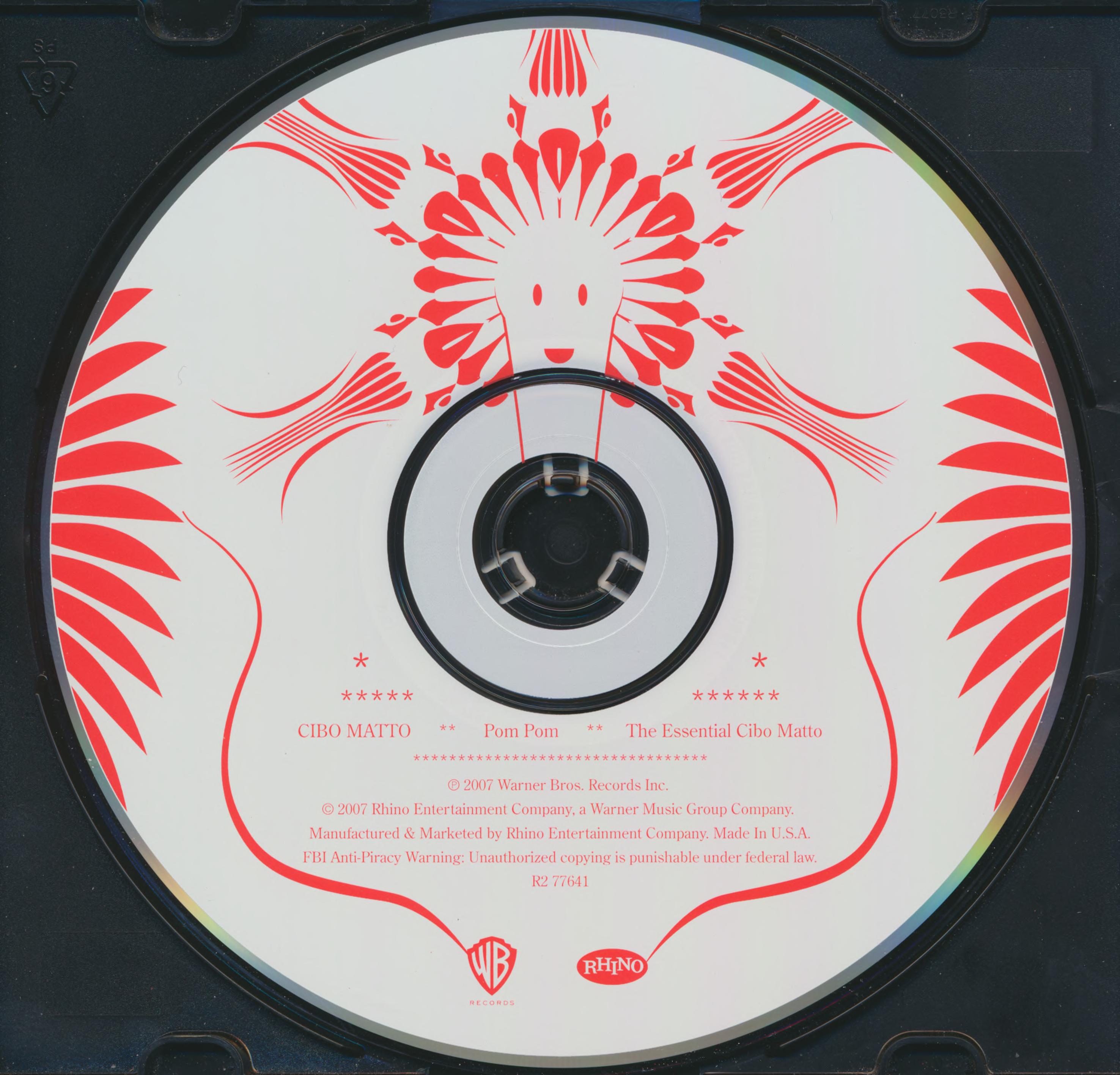 Cibo Matto – Pom Pom: The Essential Cibo Matto album art - Fonts