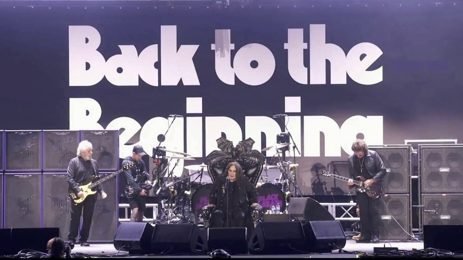 Black Sabbath – “Back to the Beginning” concert - Fonts In Use