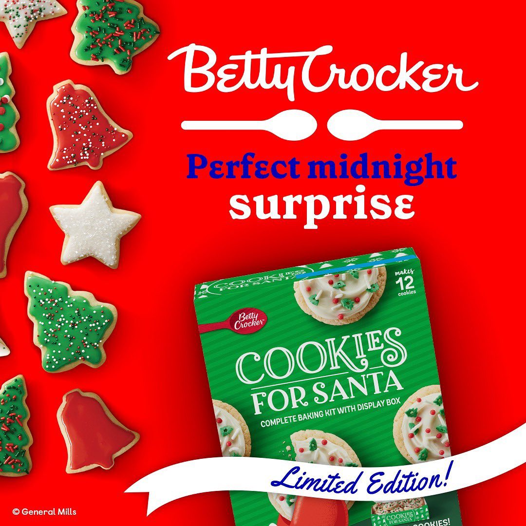 Cookies for Santa by Betty Crocker - Fonts In Use, image size:1080x1080