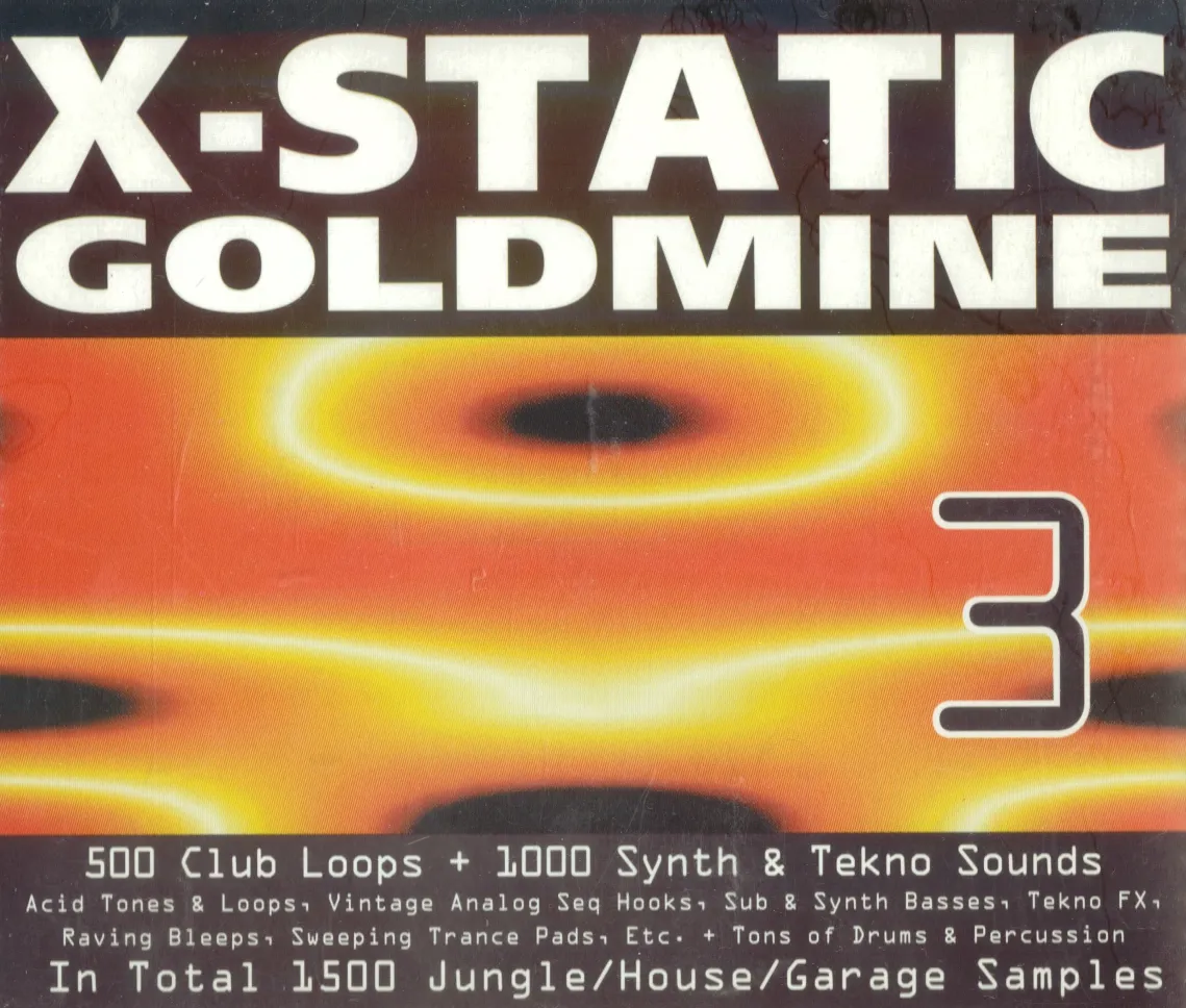 X-Static Goldmine covers - Fonts In Use
