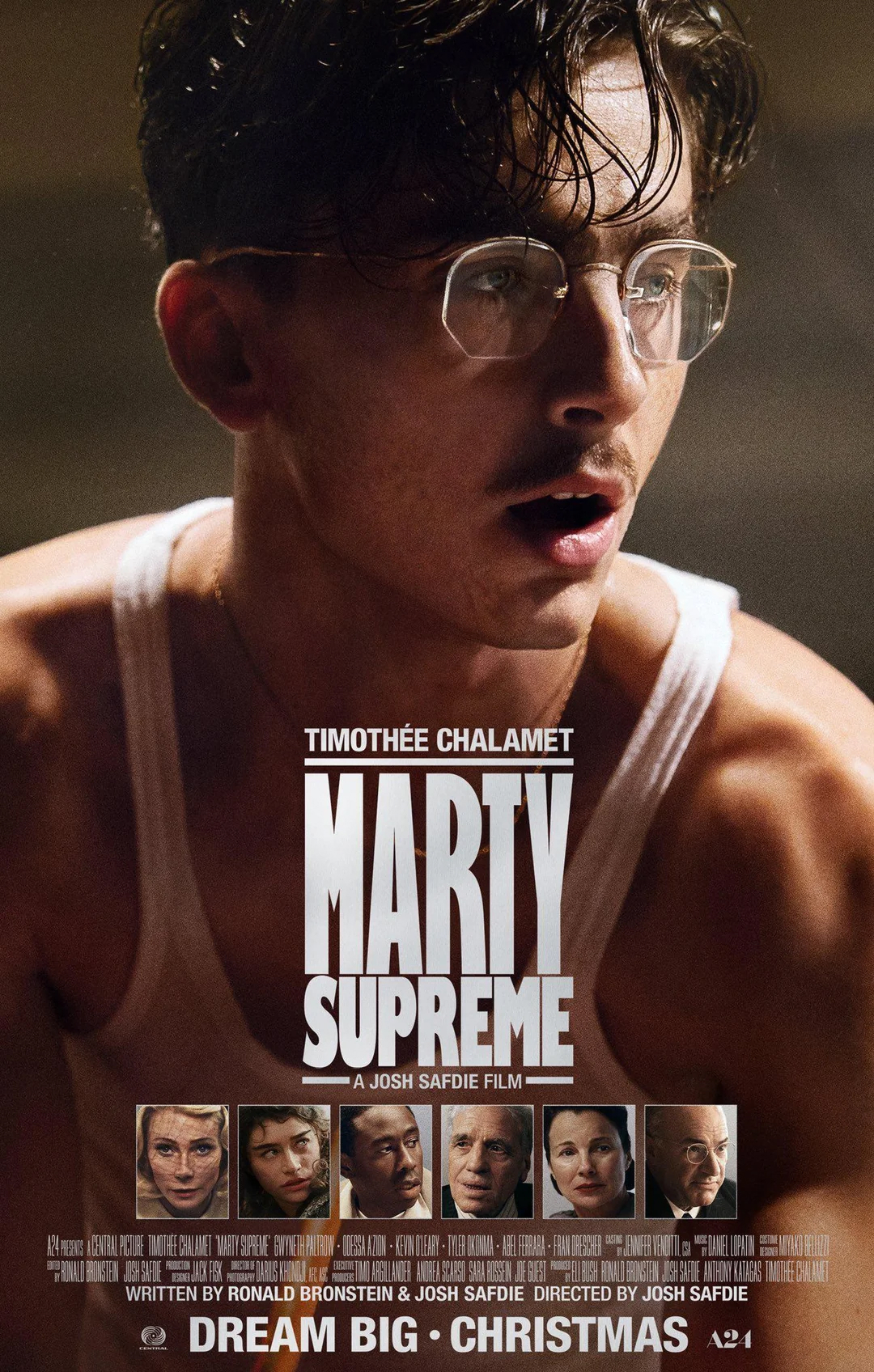 Marty Supreme movie logo and posters - Fonts In Use