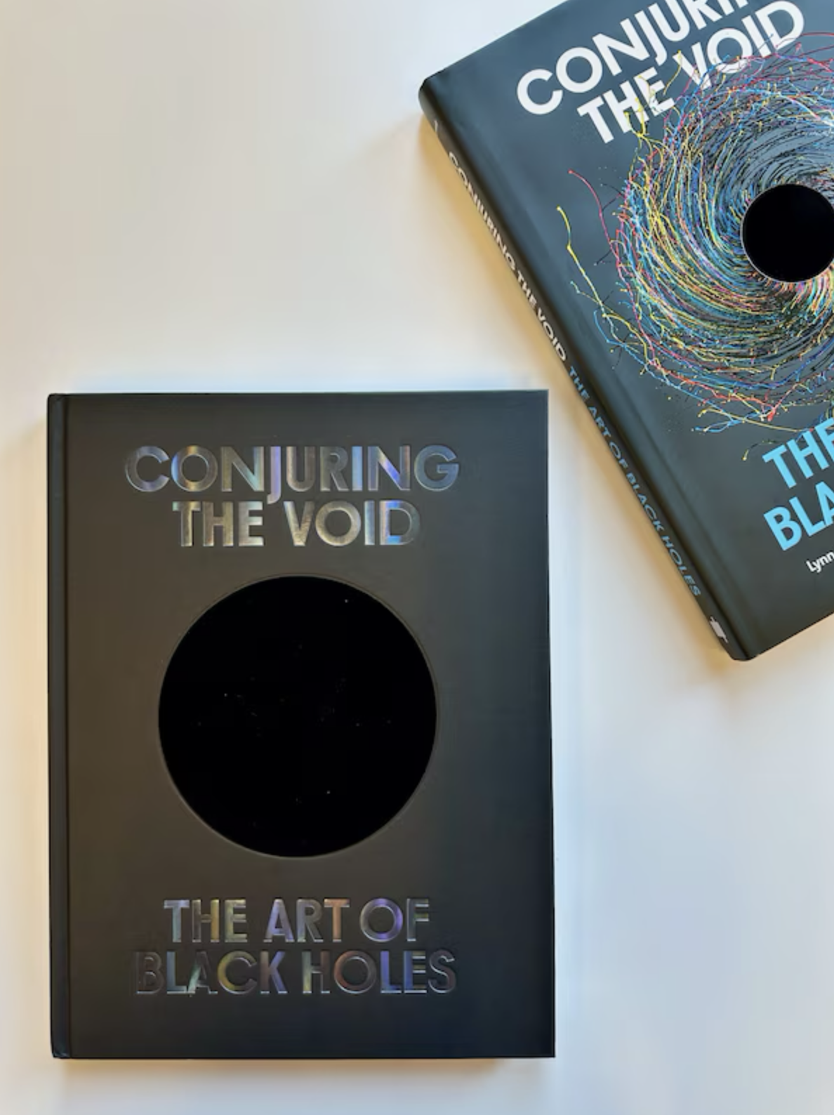 Conjuring the Void. The Art of Black Holes by Lynn Gamwell - Fonts