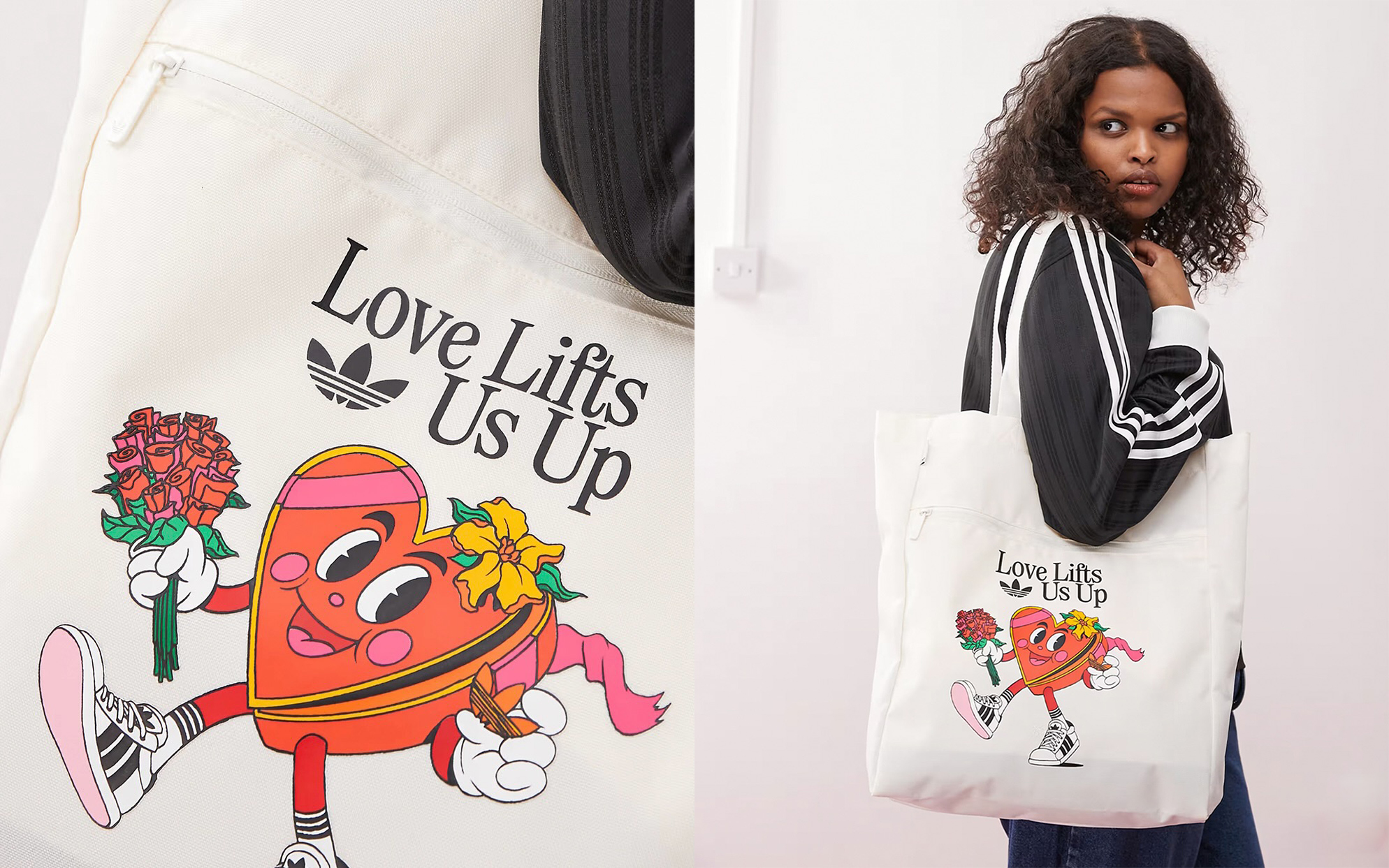 Adidas: Love Lifts Us Up - Fonts In Use