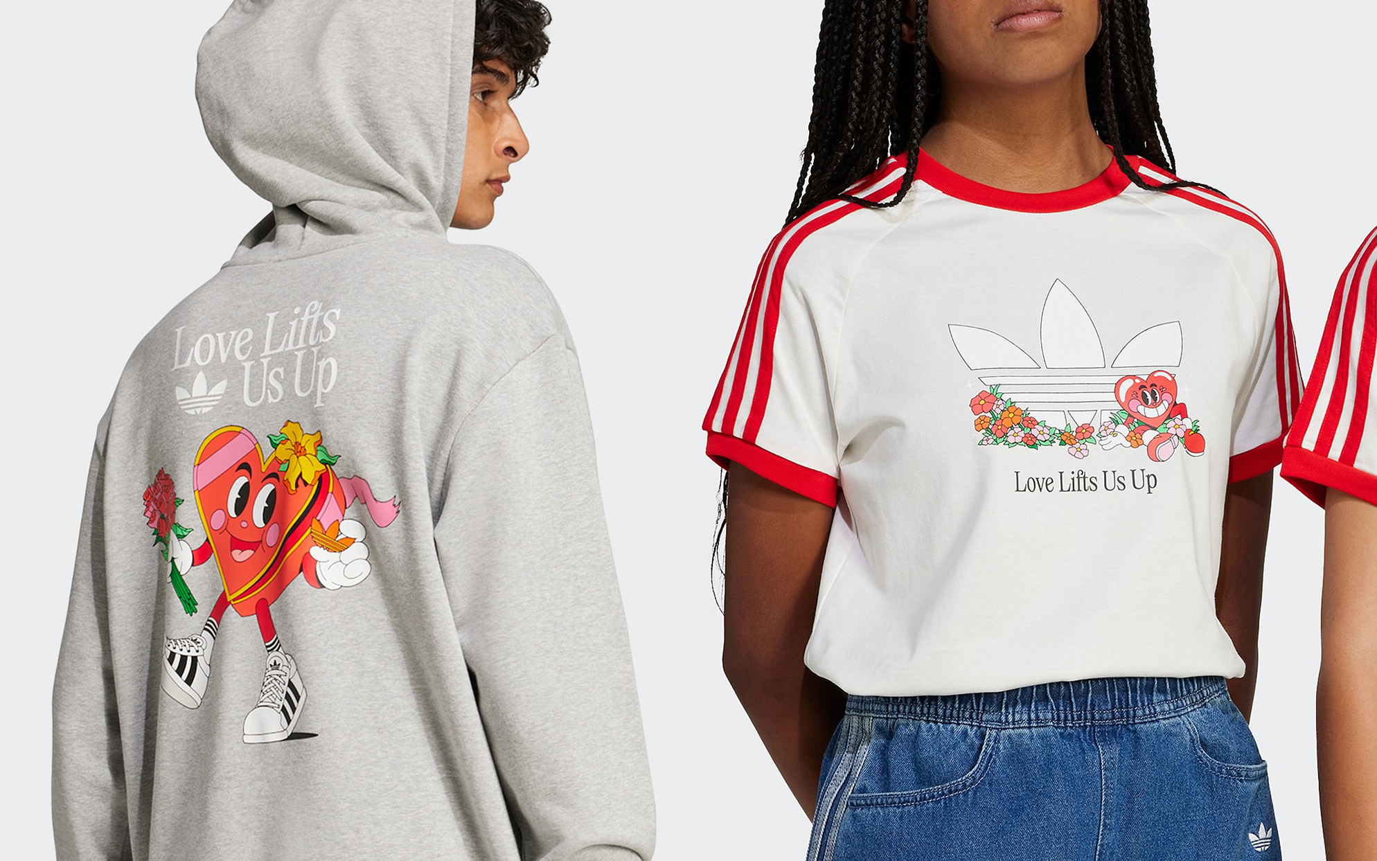 Adidas: Love Lifts Us Up - Fonts In Use
