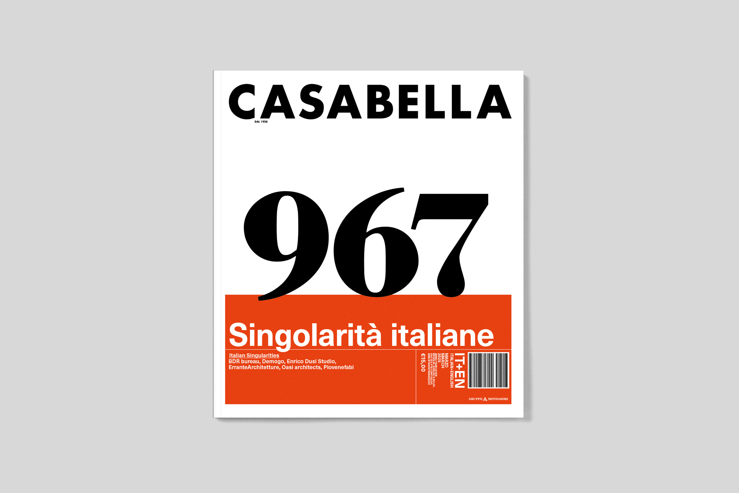 Casabella magazine, 2024–25 - Fonts In Use