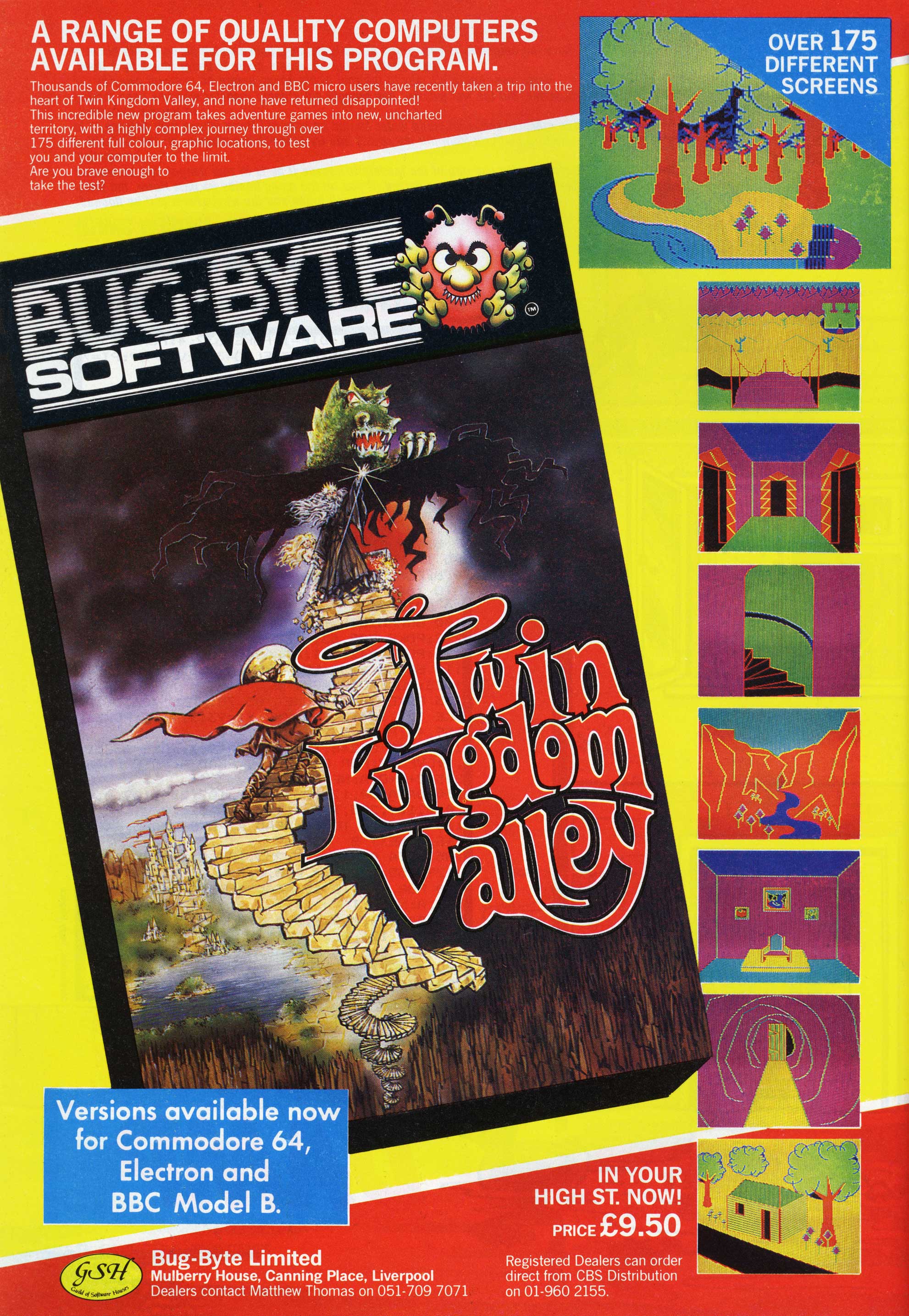 Bug-Byte Software logo (1981–1984) - Fonts In Use