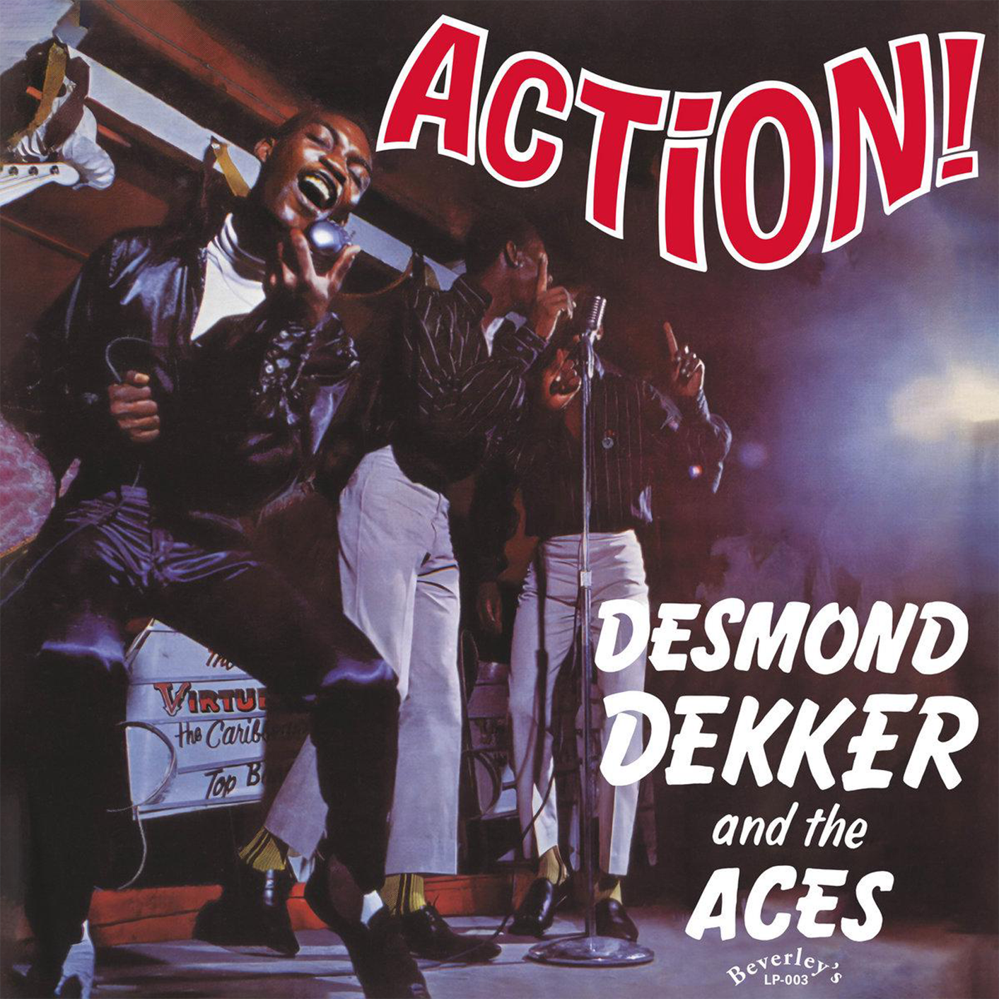 Desmond Dekker and the Aces – Action! album art - Fonts In Use