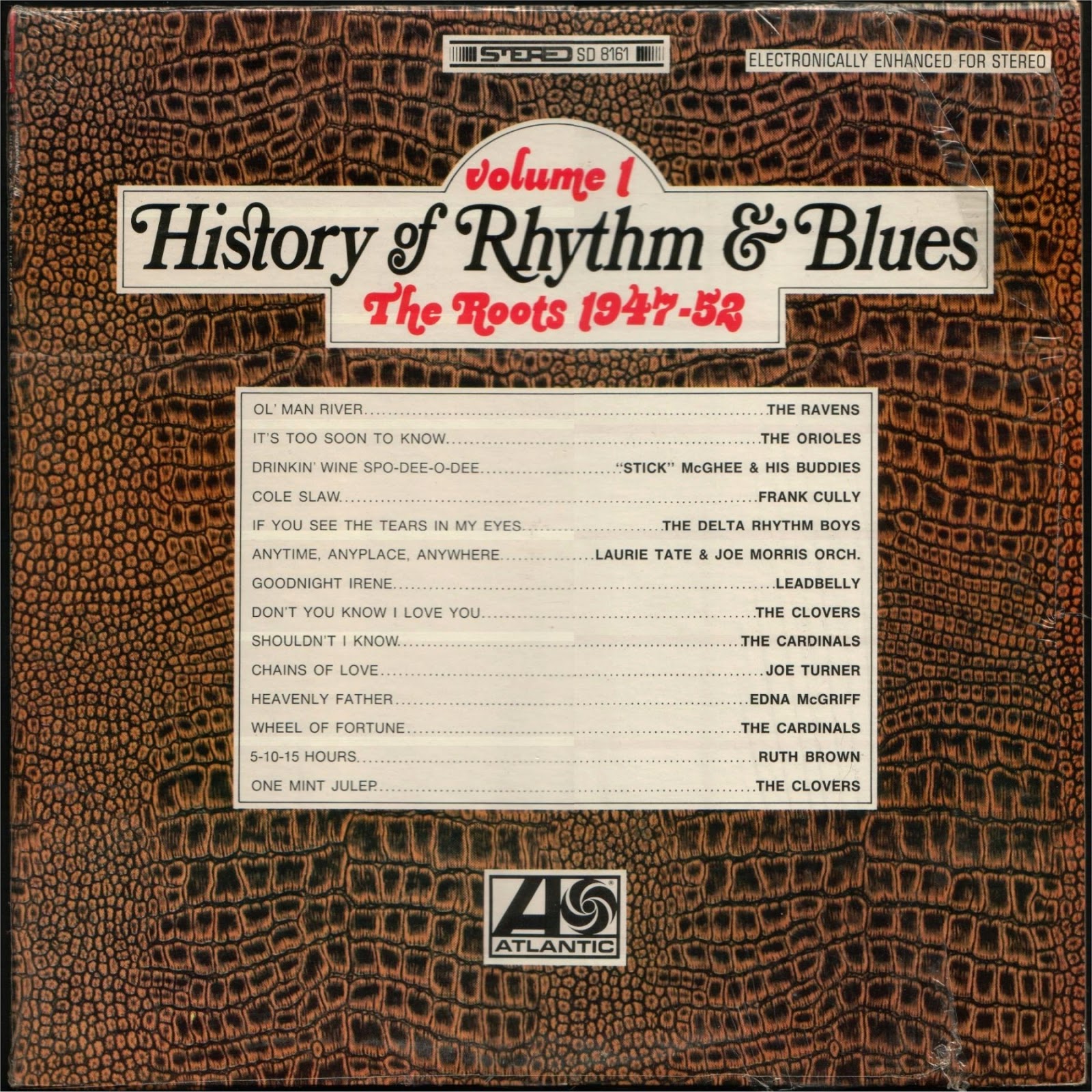 History of Rhythm & Blues album art - Fonts In Use