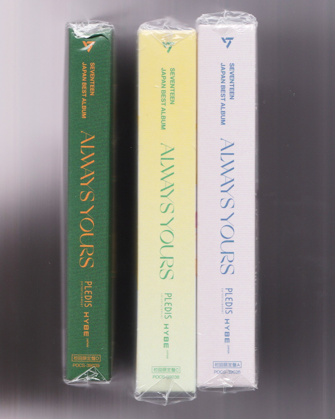Seventeen – Always Yours album art - Fonts In Use