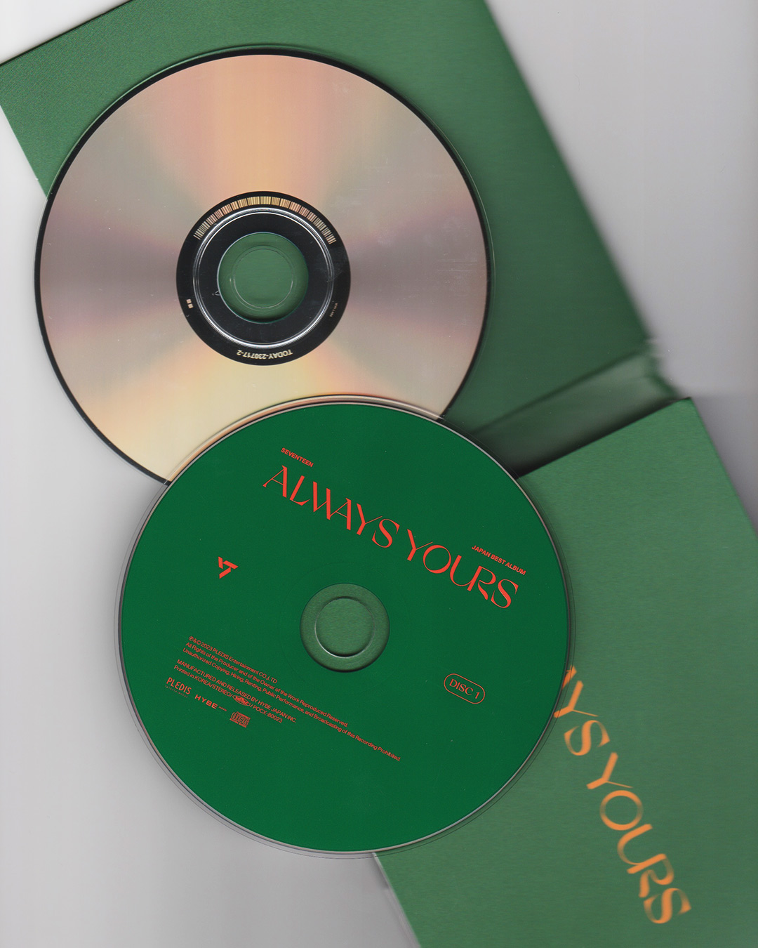 Seventeen – Always Yours album art - Fonts In Use