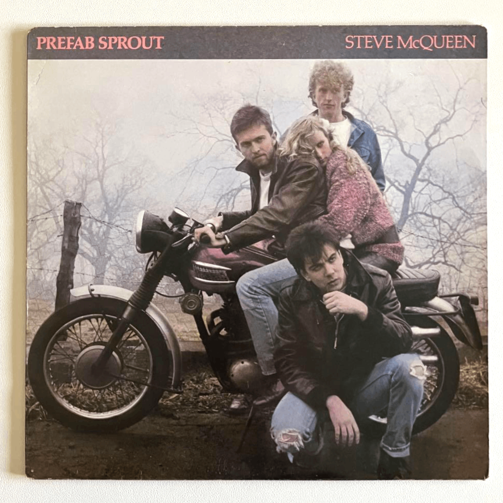 Prefab Sprout – Steve McQueen album art - Fonts In Use