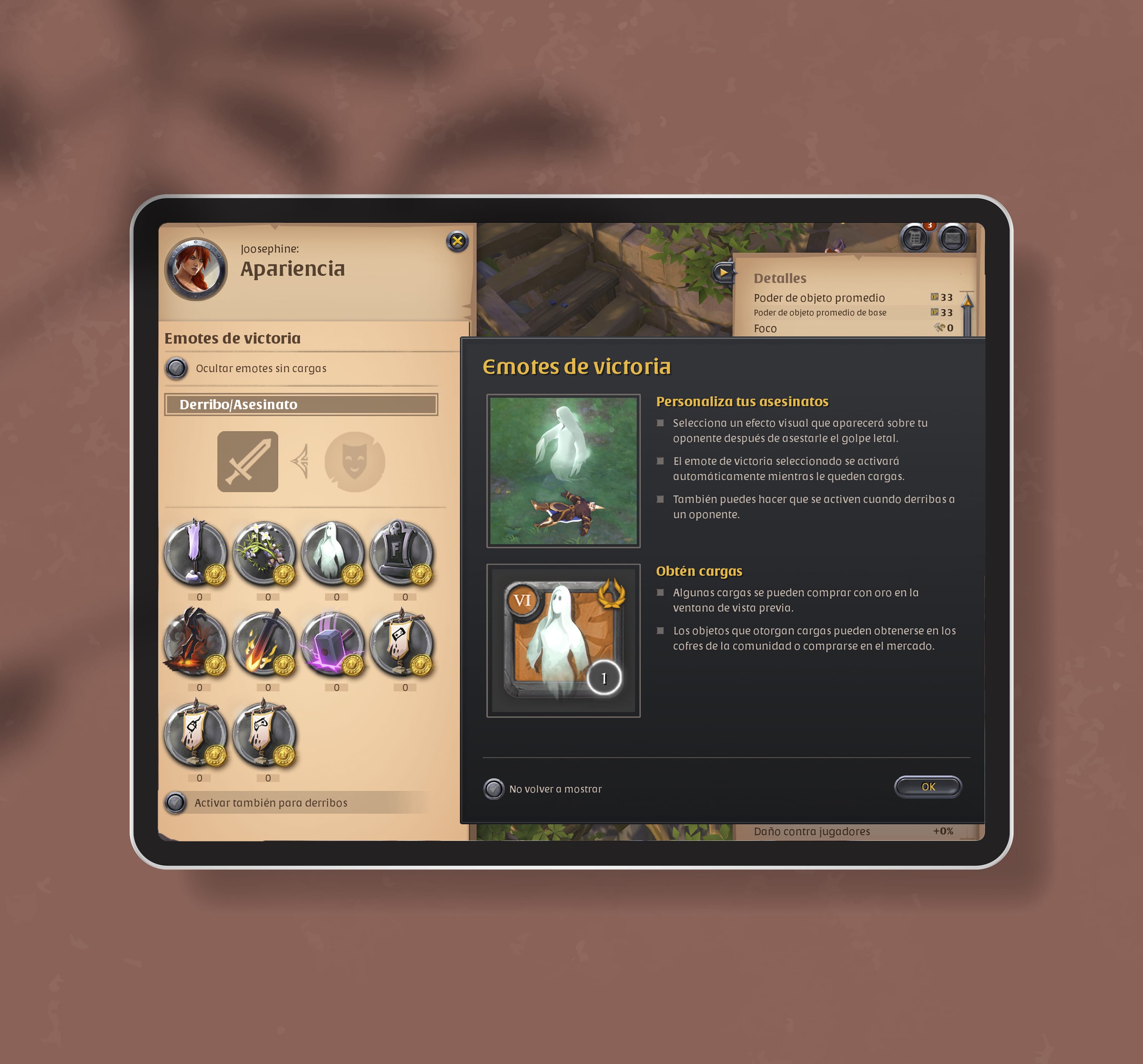 Albion Online video game - Fonts In Use